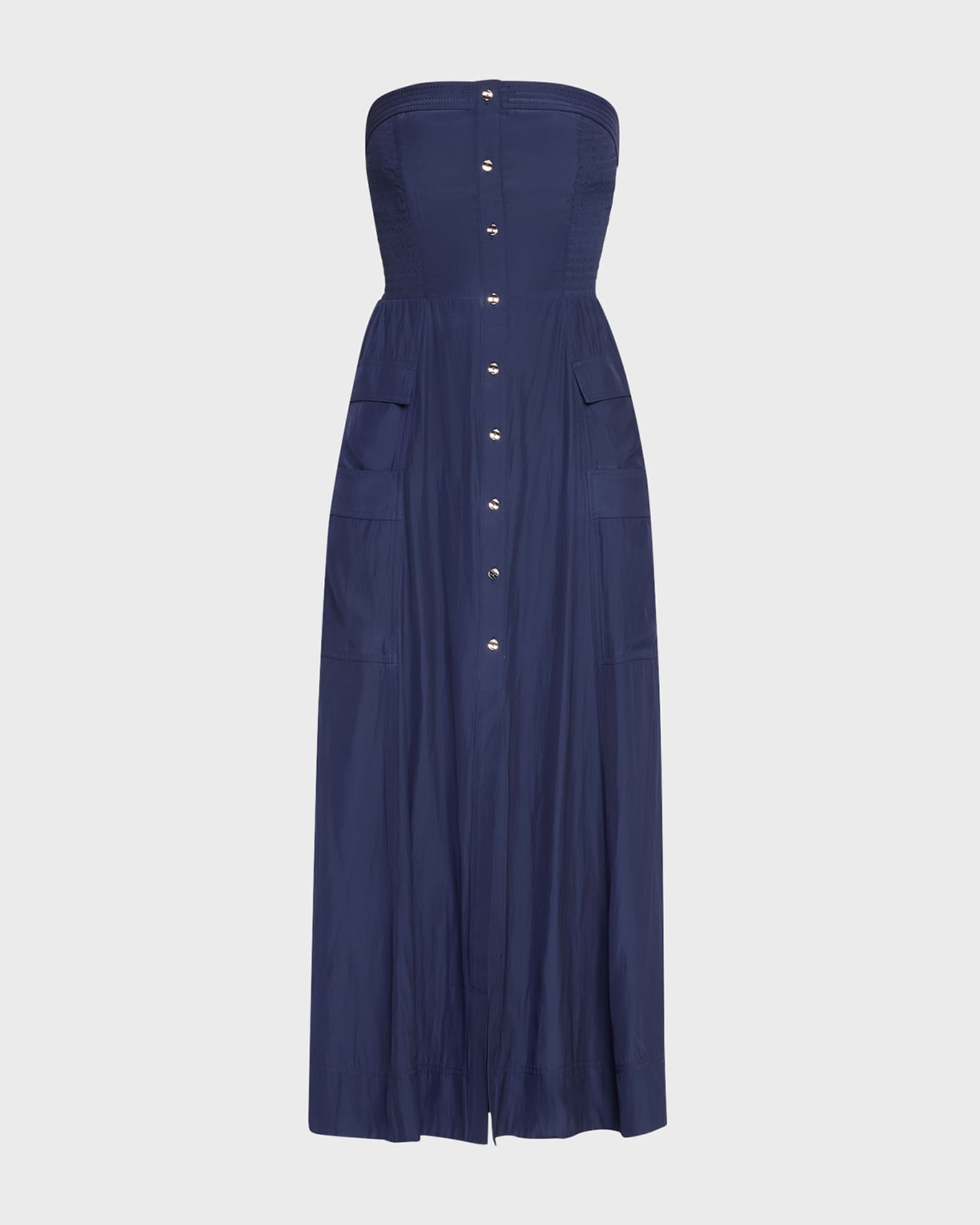 Ramy Brook Blair Strapless Midi Dress