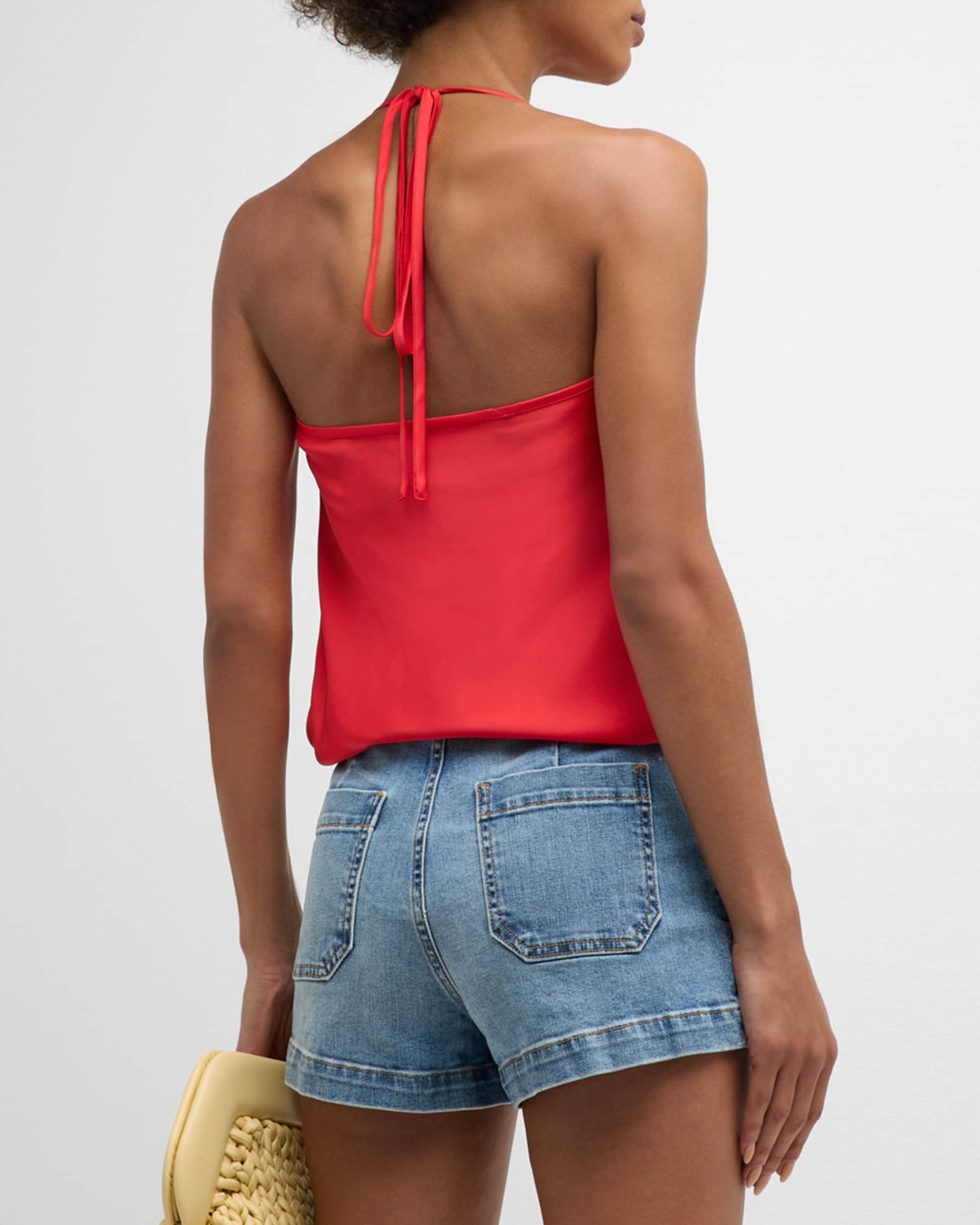 Cowl Neck Blouse | White