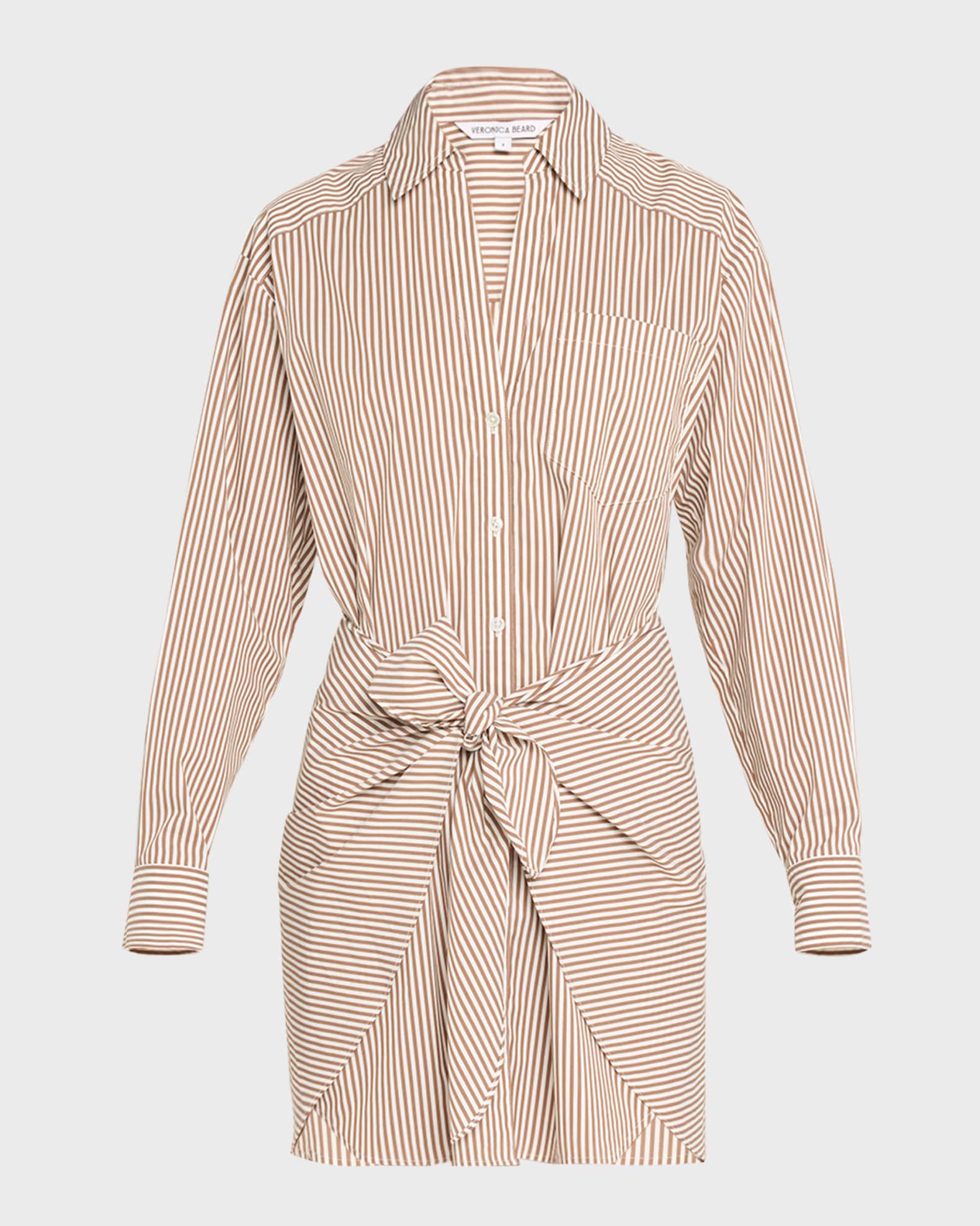 Veronica Beard Roanoke Stripe Shirtdress