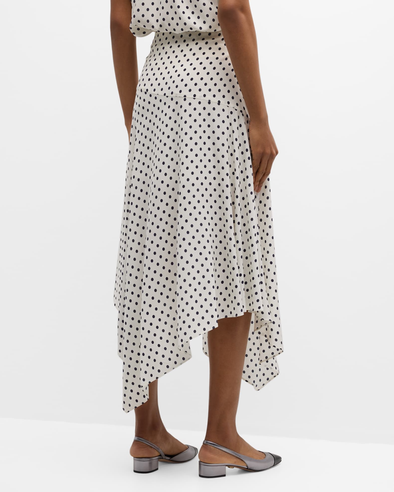 Veronica beard polka dot dress sale