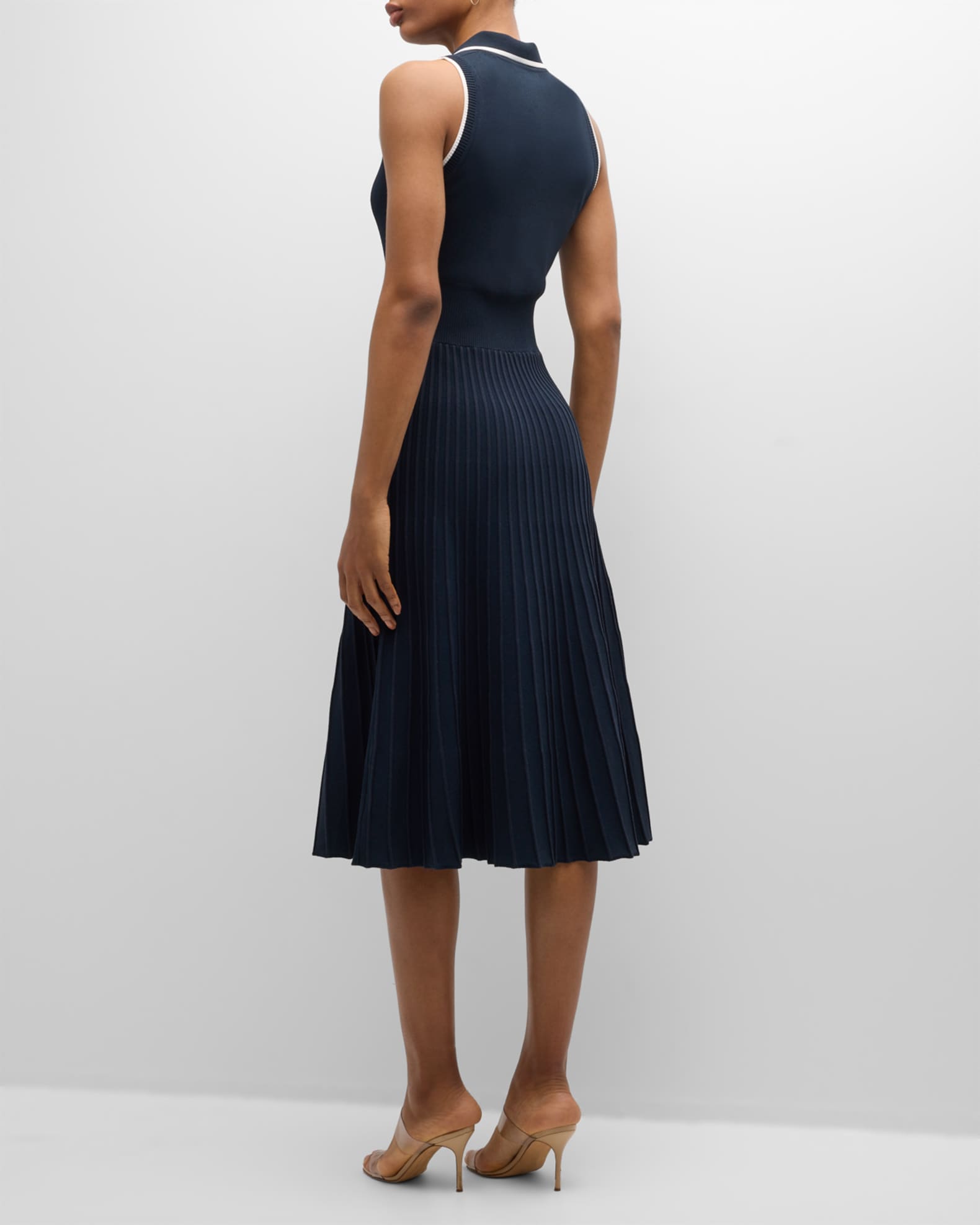 Veronica Beard Meralda Midi Dress Blue