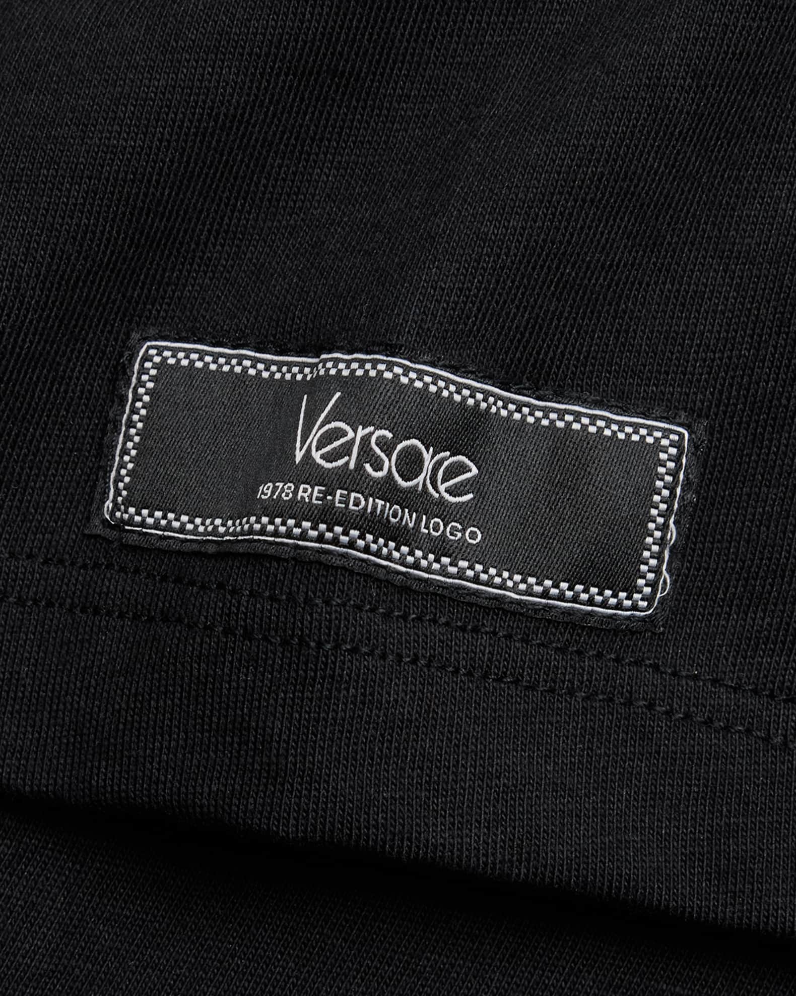 Versace t shirt tag hotsell