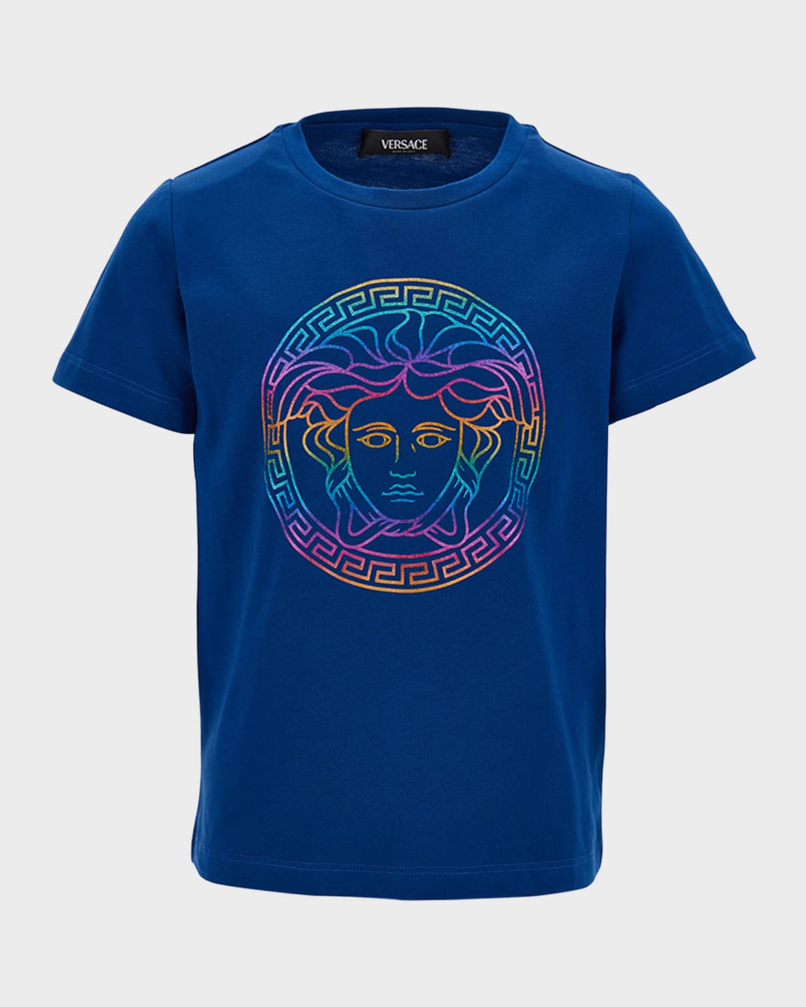 Blue versace top clearance