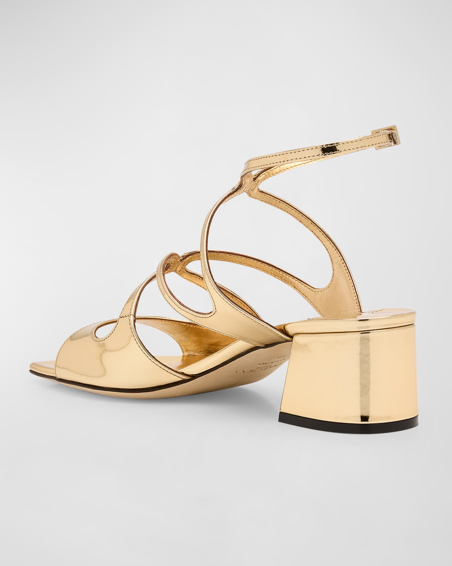 Jimmy Choo Azilia Strappy Metallic Sandals | Neiman Marcus