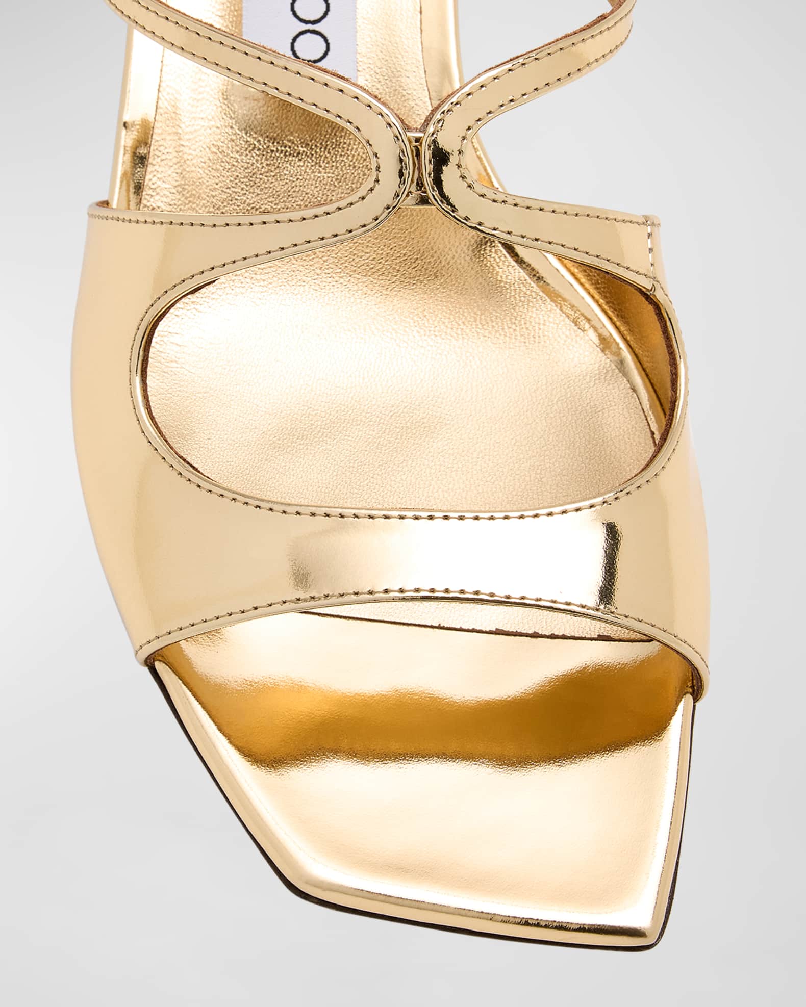 Jimmy Choo Azilia Strappy Metallic Sandals | Neiman Marcus