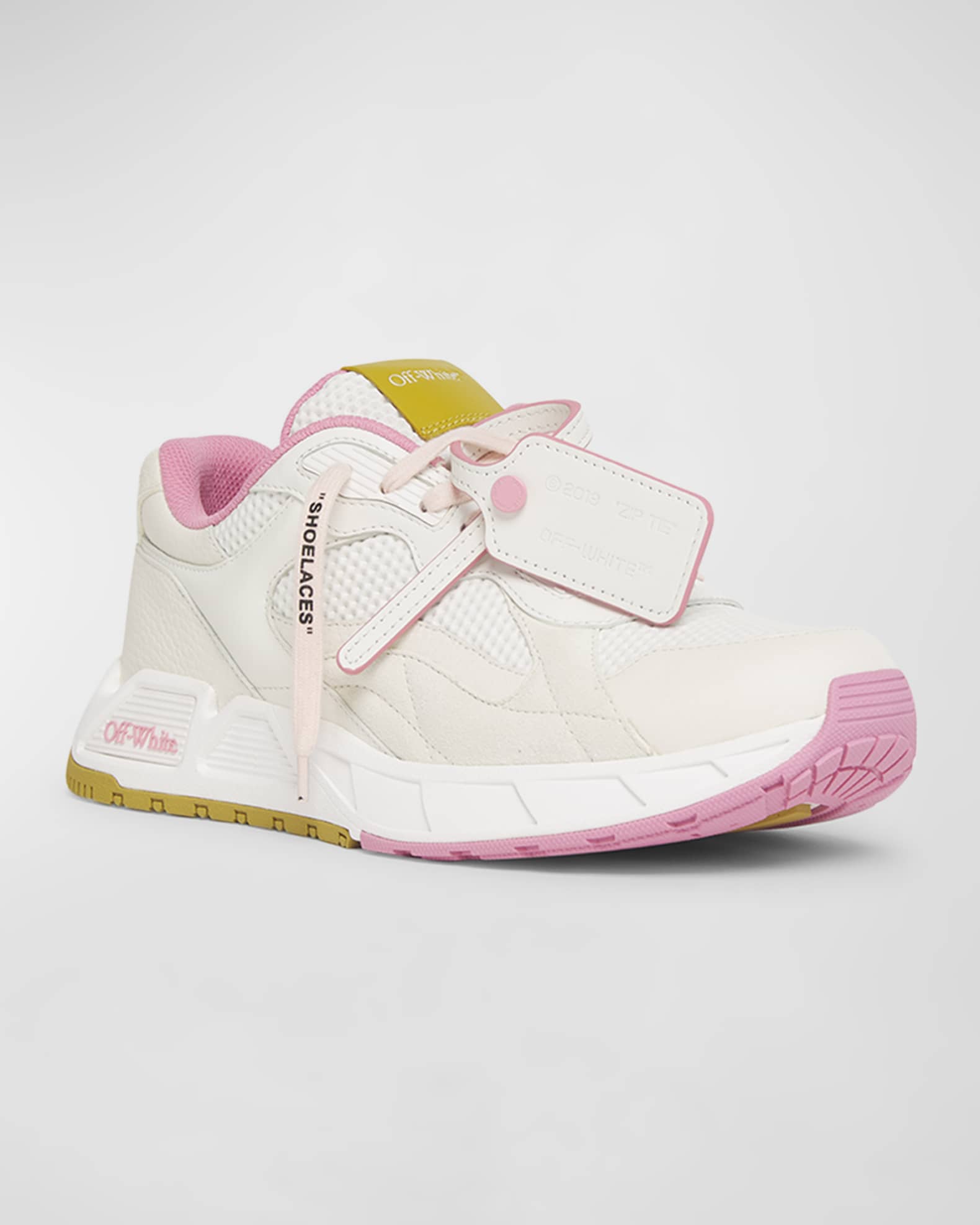 Off White Kick Off Mesh Runner Sneakers Neiman Marcus