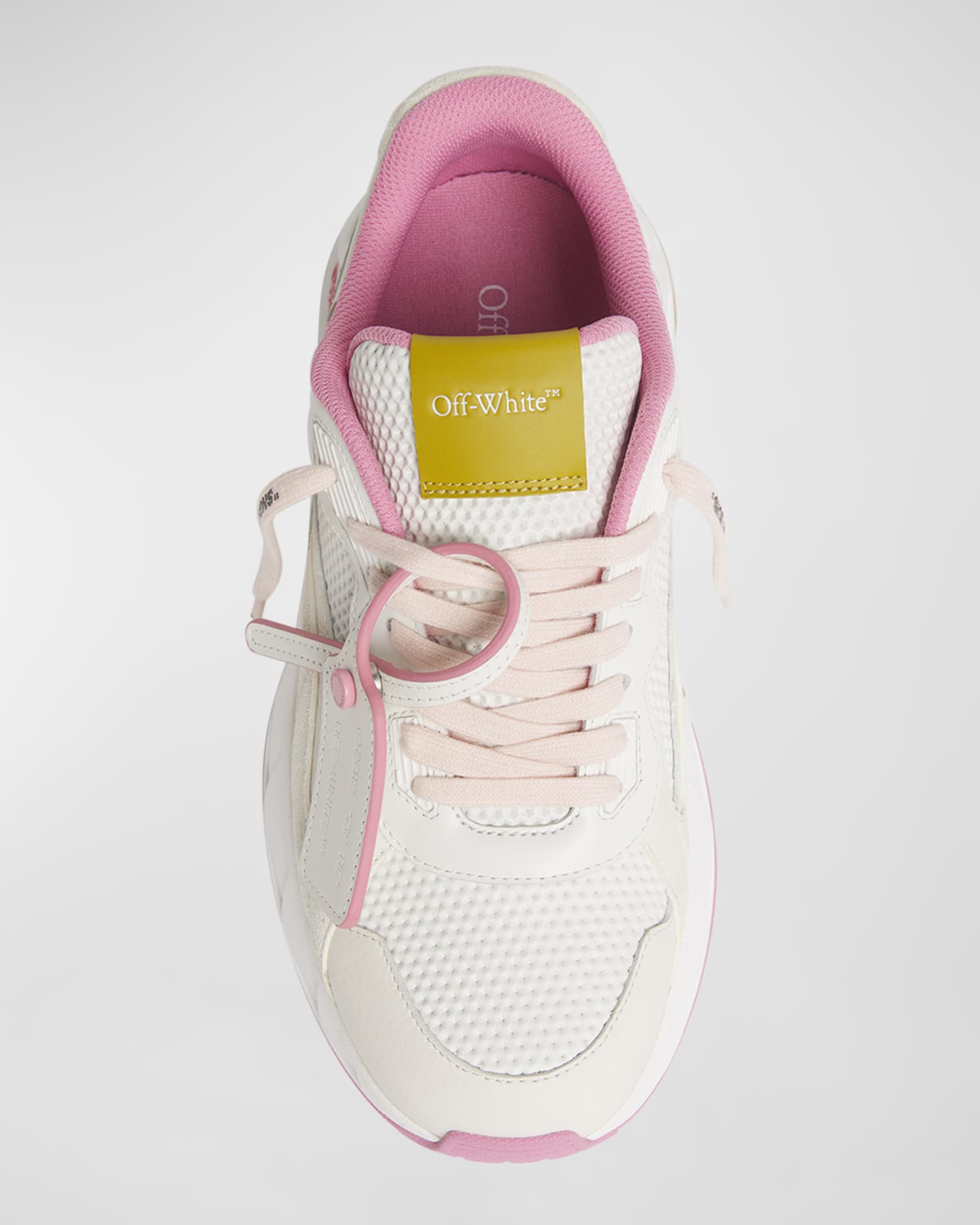Off White Kick Off Mesh Runner Sneakers Neiman Marcus