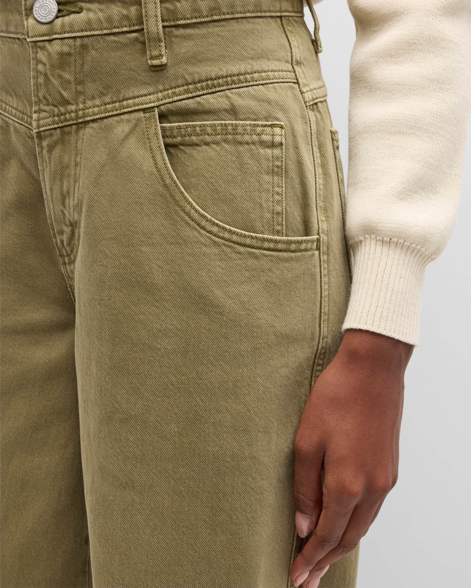 FRAME 90s Utility Loose Pants | Neiman Marcus