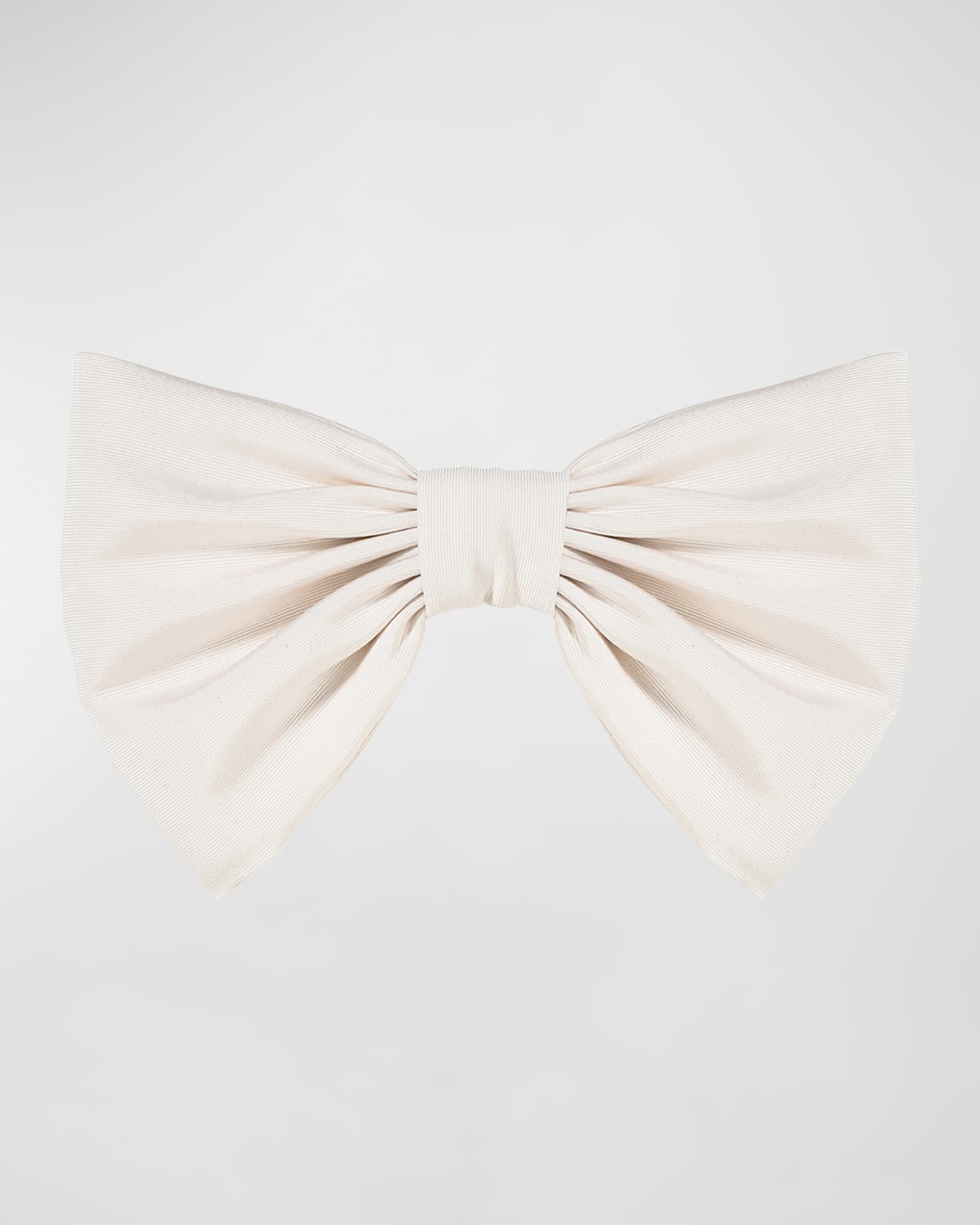 Trisha Silk Bow Barrette  0