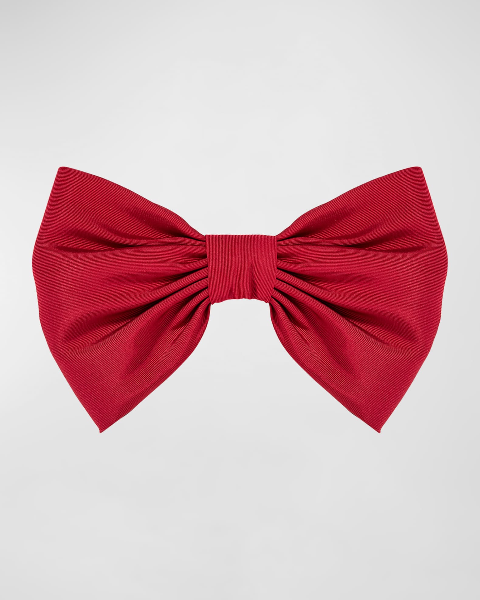 Trisha Silk Bow Barrette  0