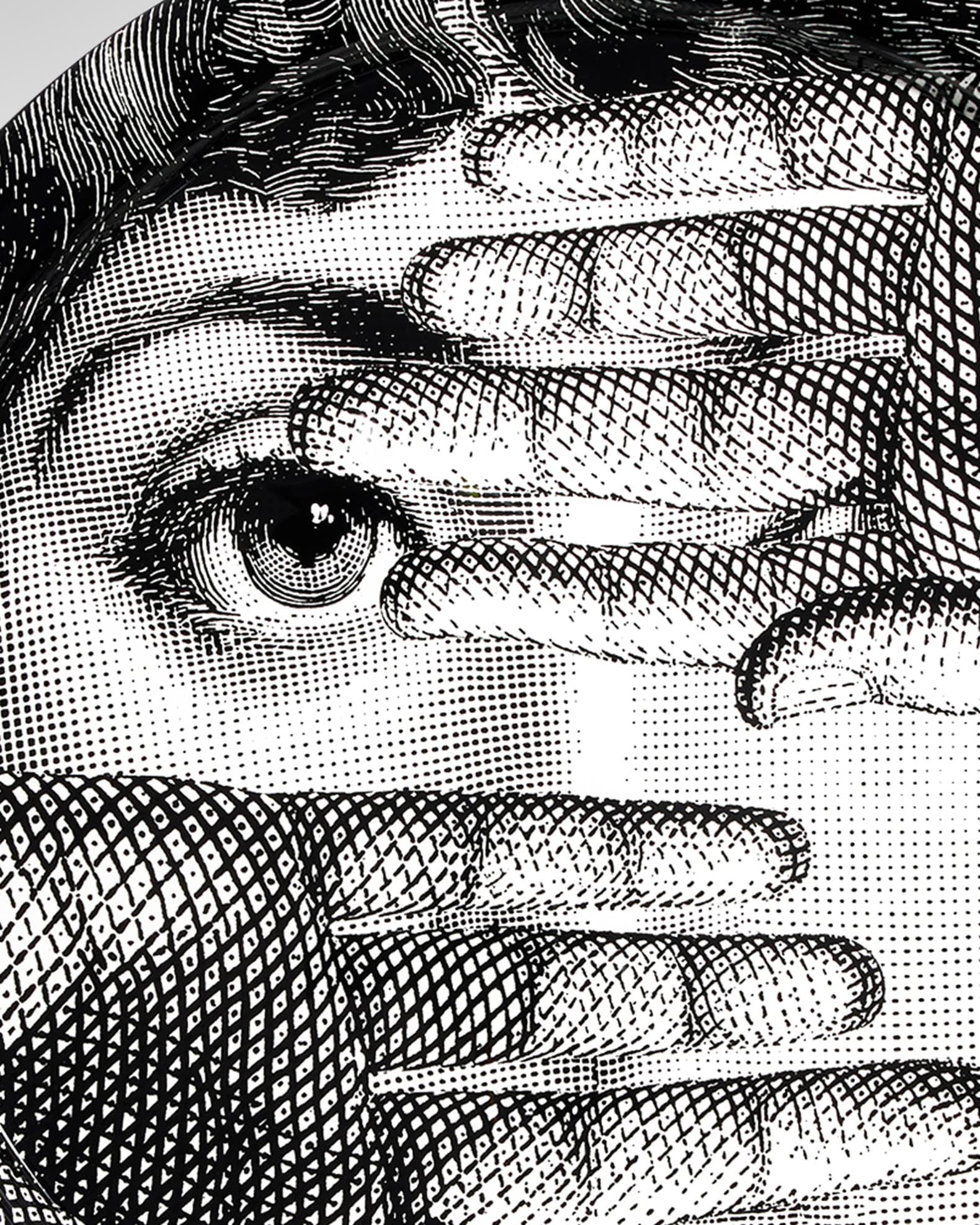 FORNASETTI プレート Fornasetti Tema E Variazioni N.154 Round Tray | Neiman Marcus