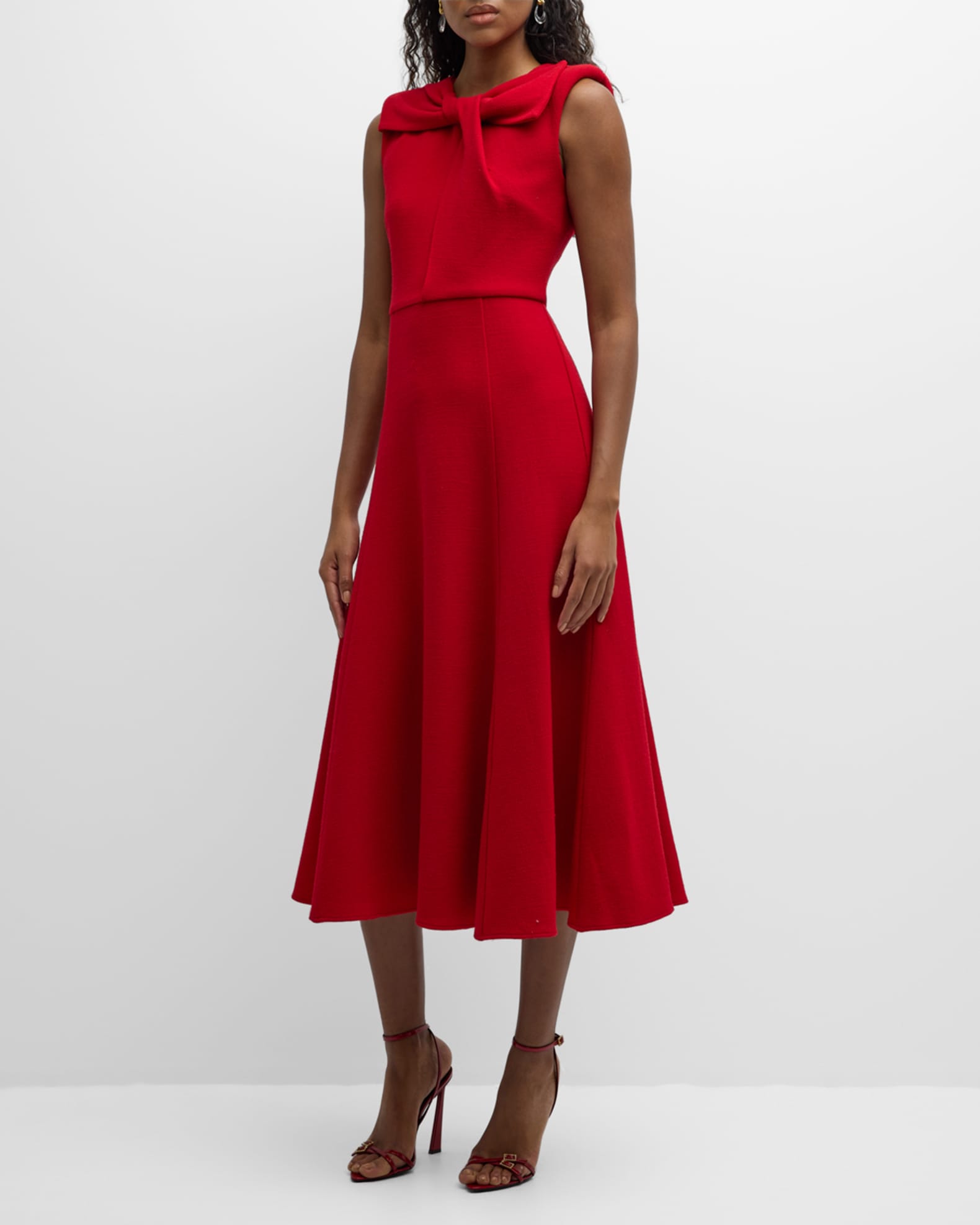 Roland mouret midi dress top