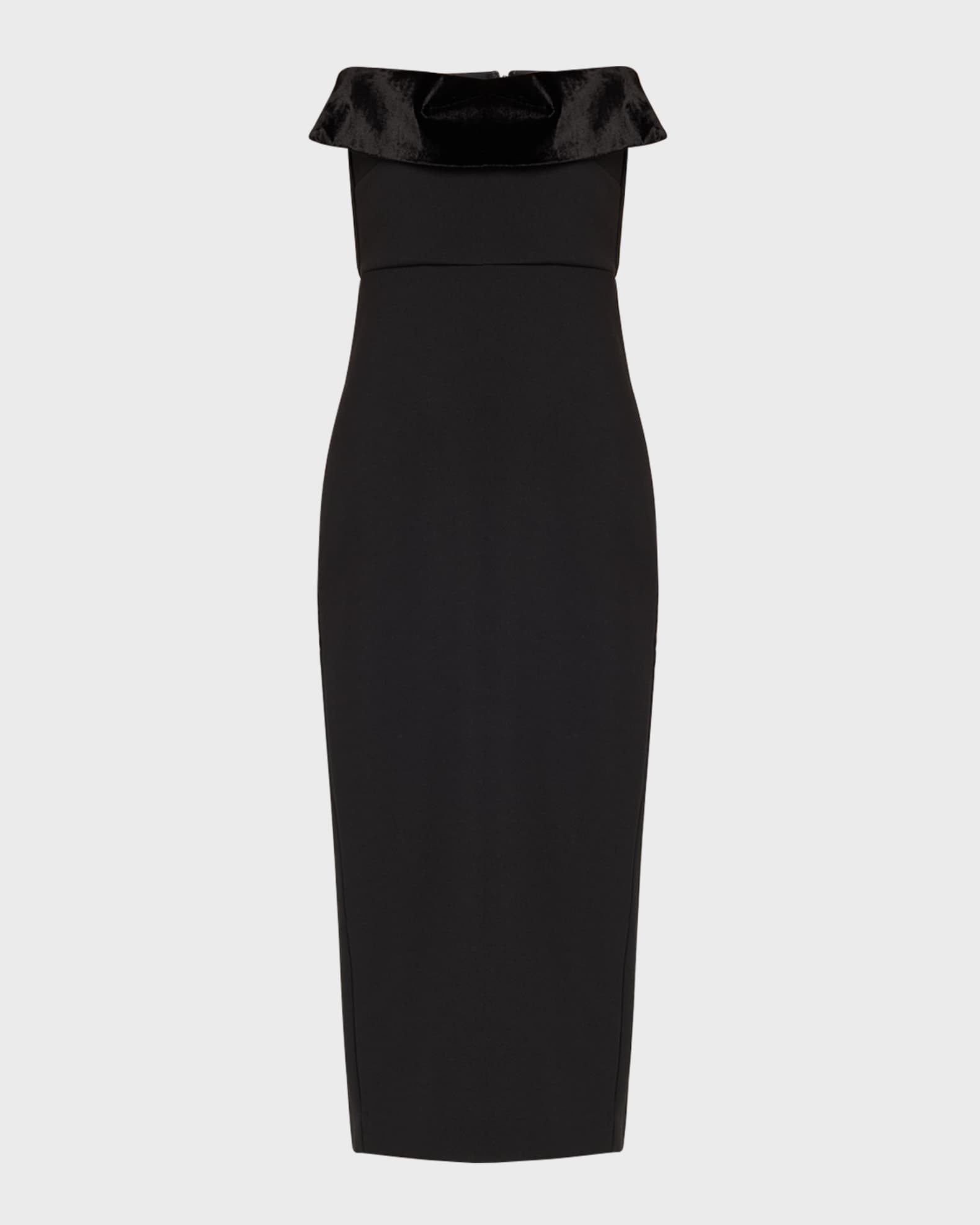 Roland mouret black and white dress outlet