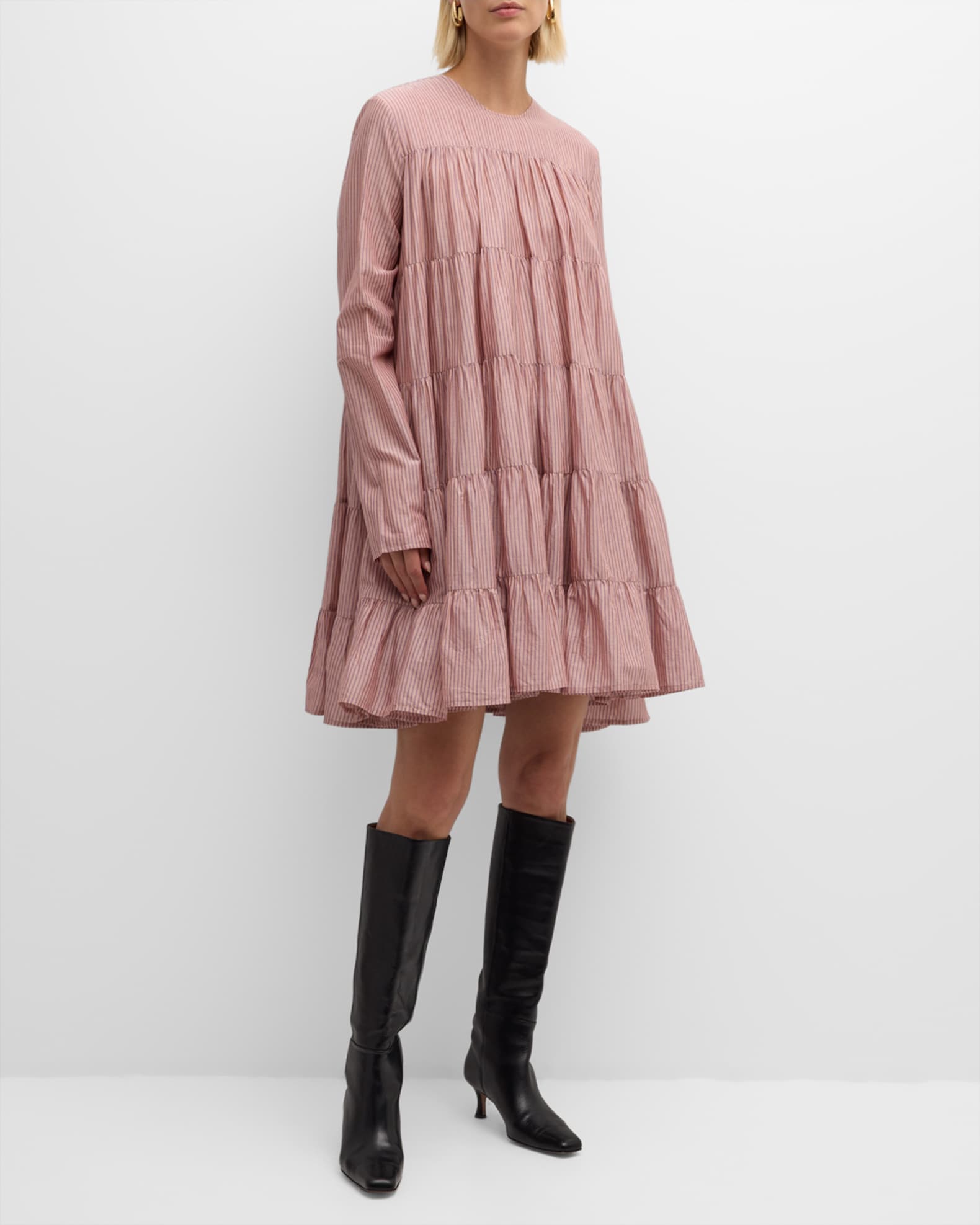 Robe Free People Count Me In Trapeze Mini - Rouge - Taille XS - Neuf