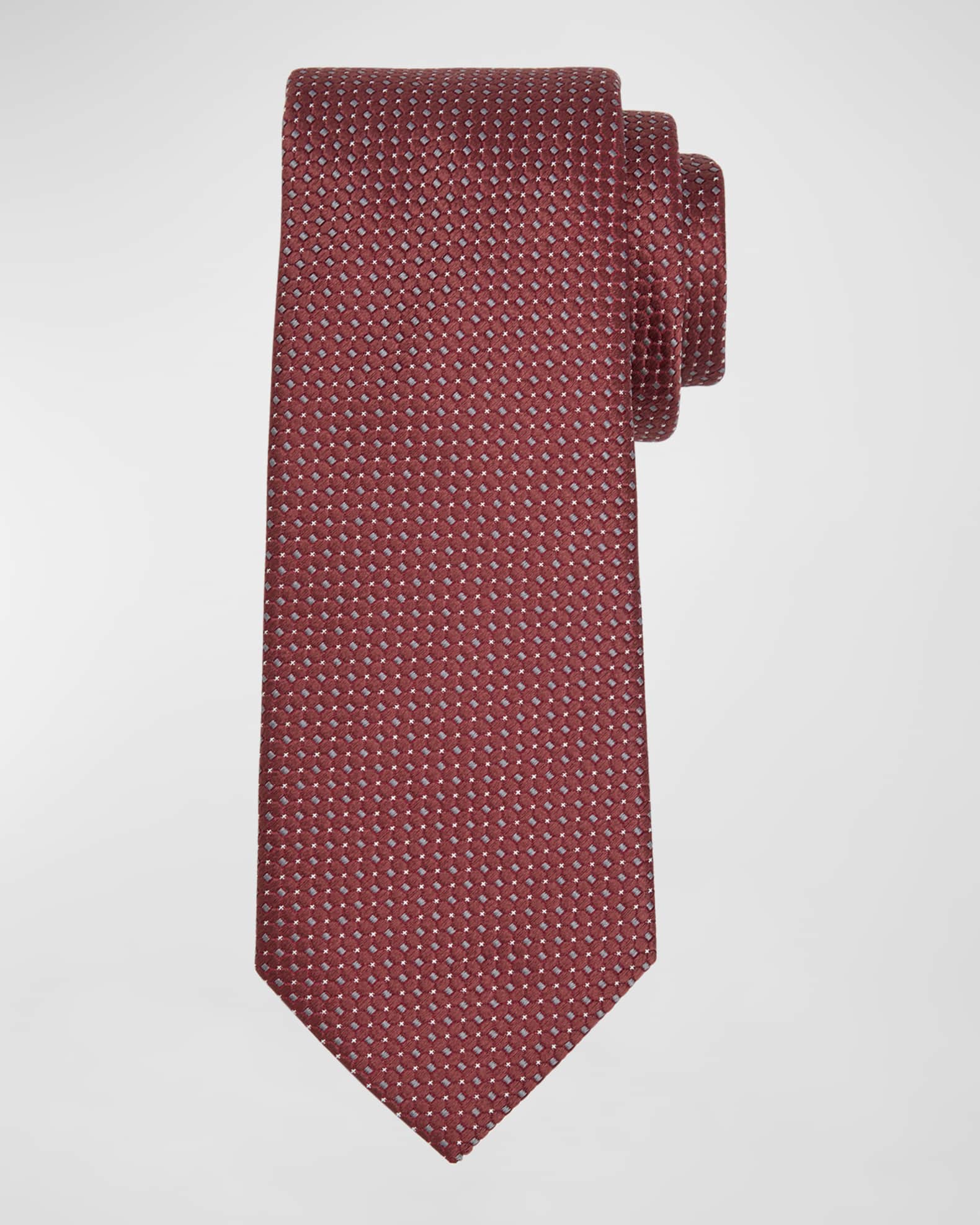 Men's Jacquard Silk Tie 0