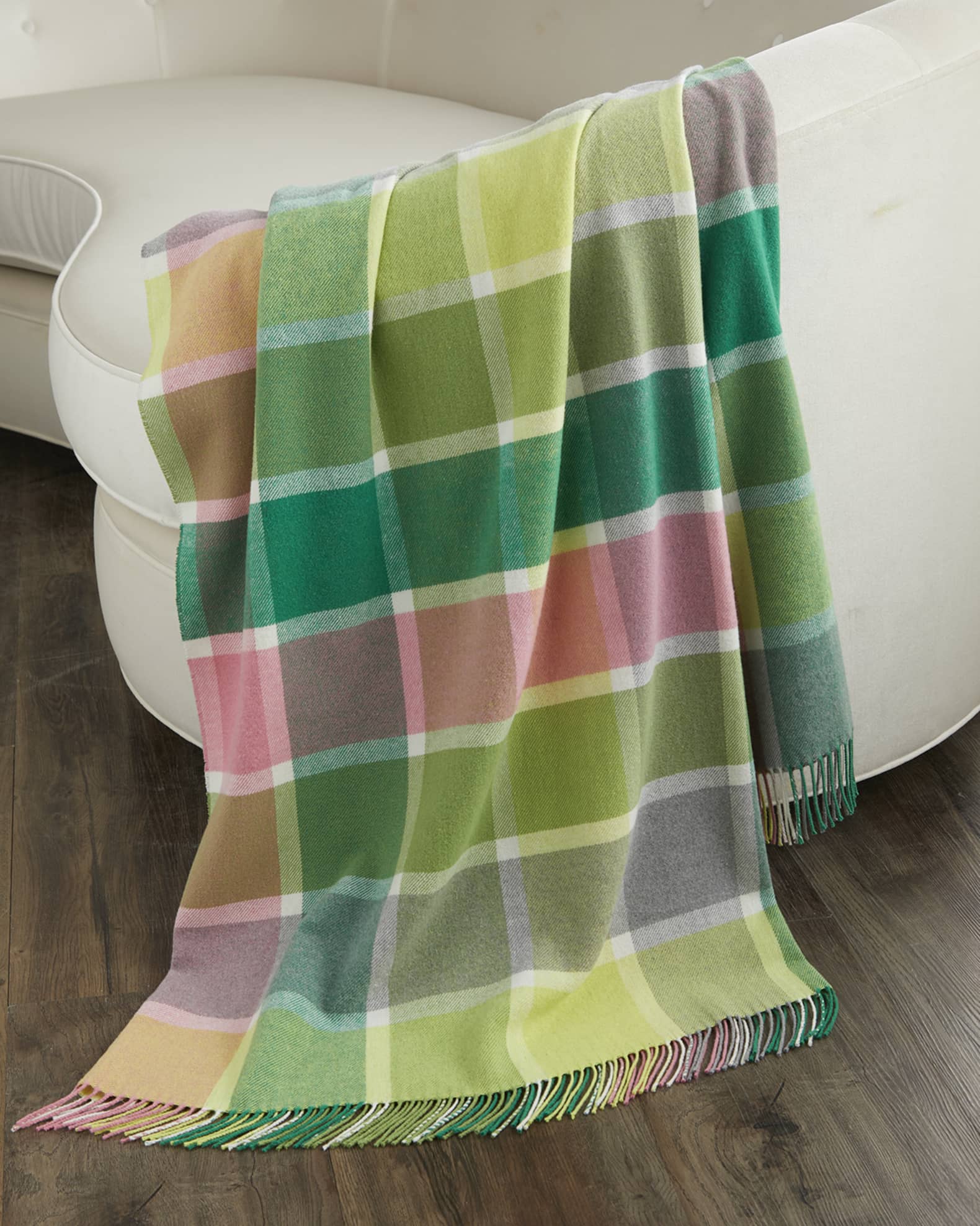 Bridgeport Lime Throw Blanket  0