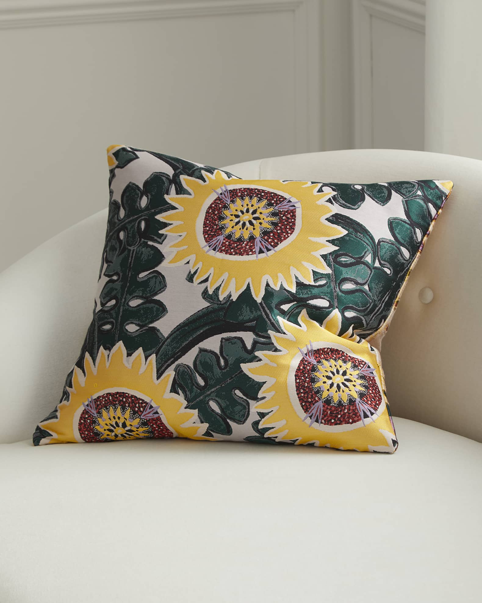 Soleils Osier Decorative Pillow, 20" 0