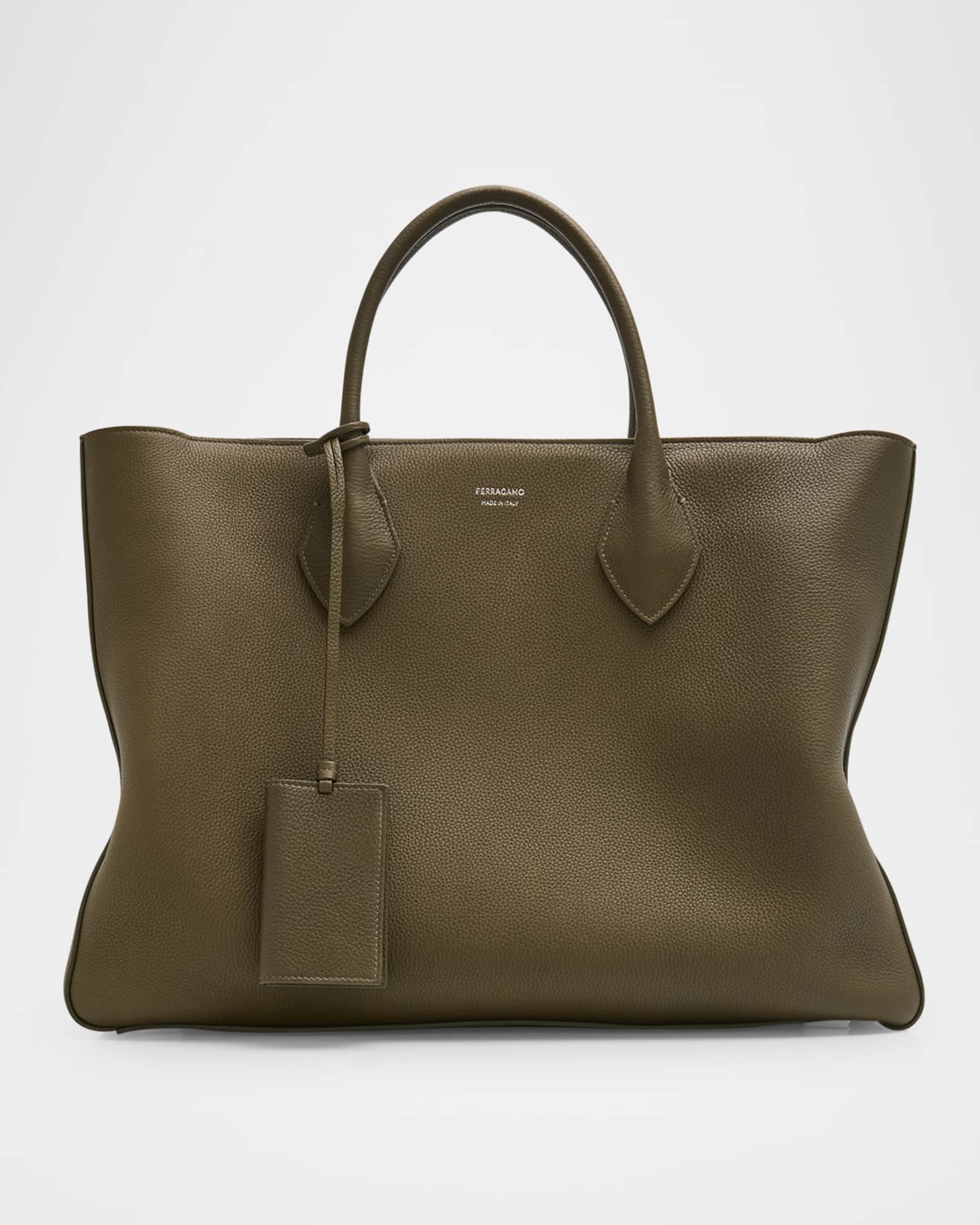 Men s Star Leather Tote Bag