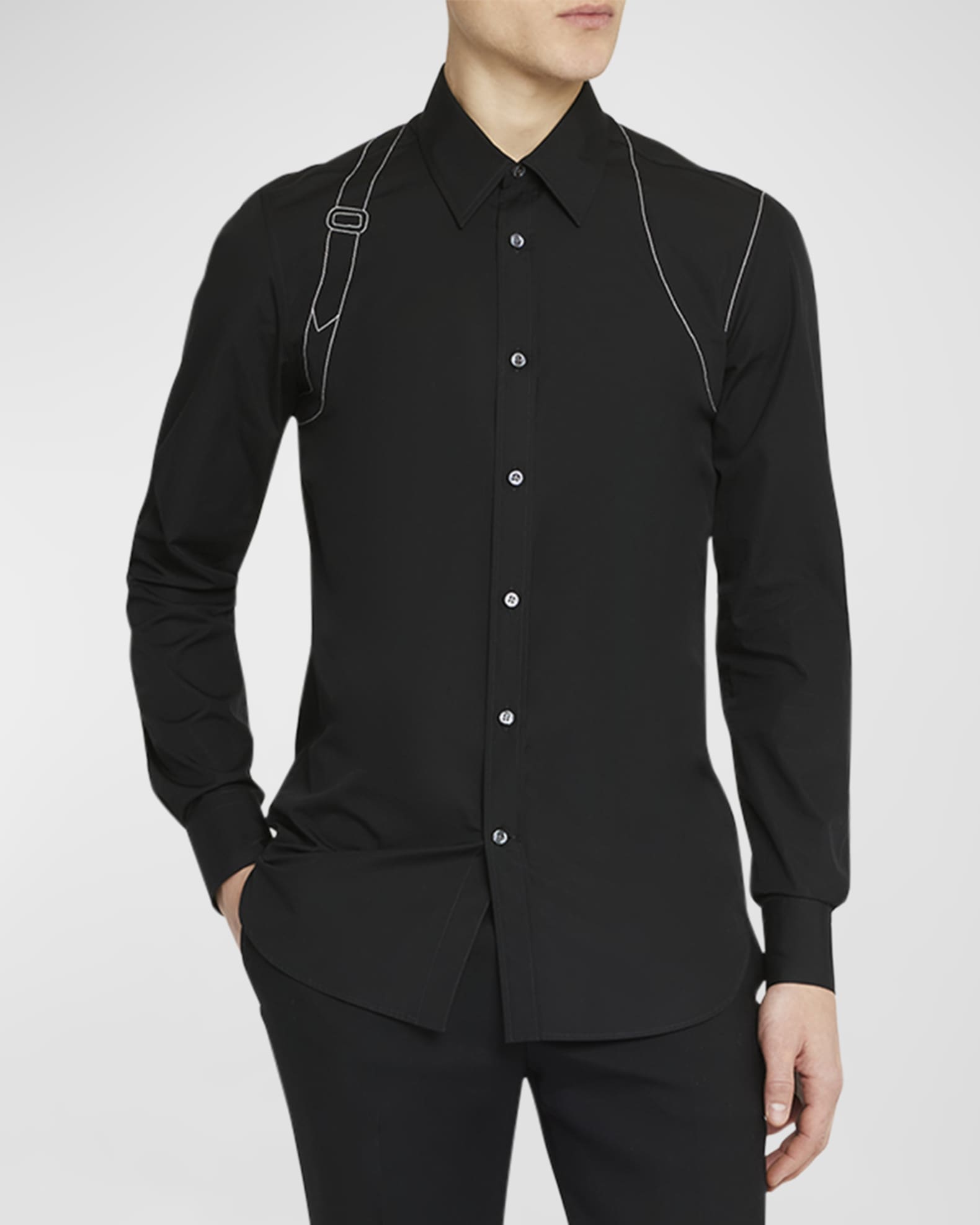 Alexander mcqueen mens dress shirt store