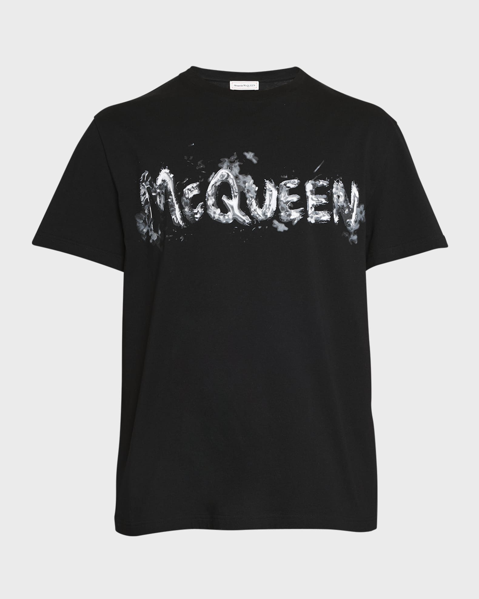 Alexander mcqueen logo t shirt top