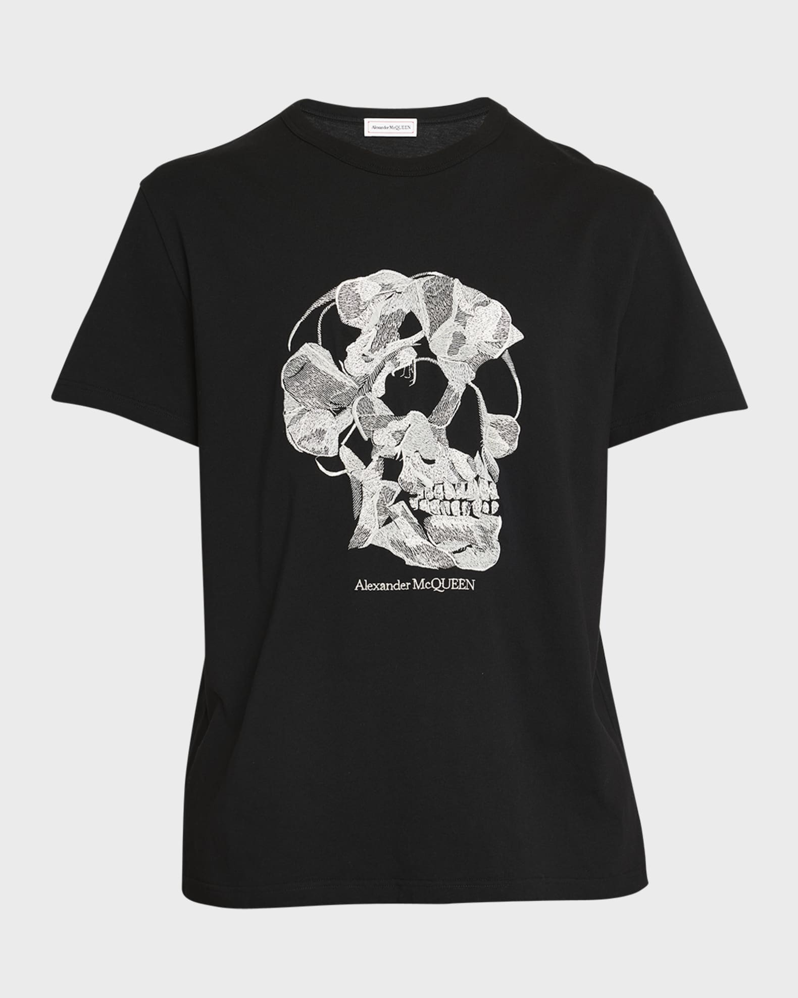 Alexander McQueen Men s Skull Print T Shirt Neiman Marcus