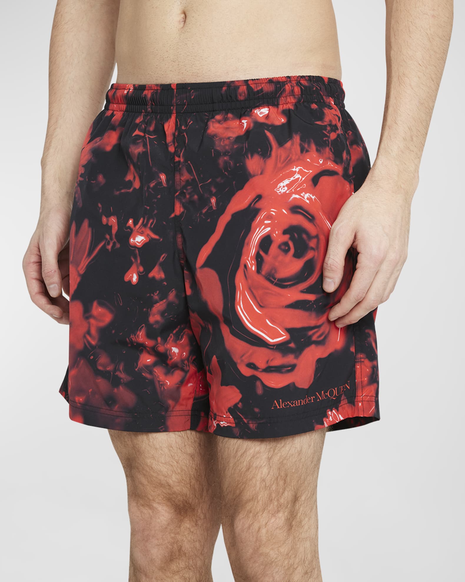 Alexander mcqueen swim shorts online