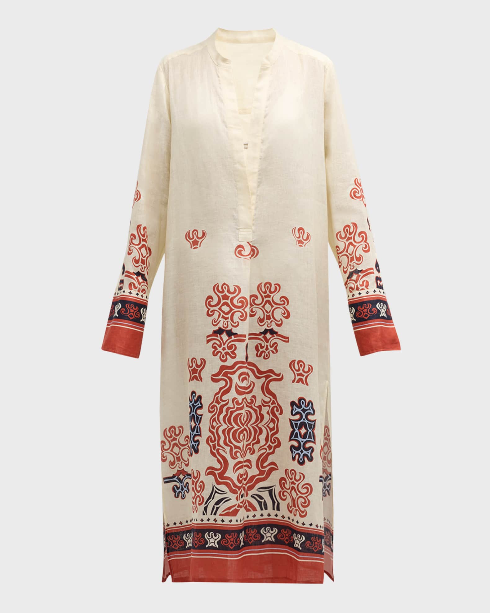 A.L.C. Kacey Kaftan-Style Maxi Dress