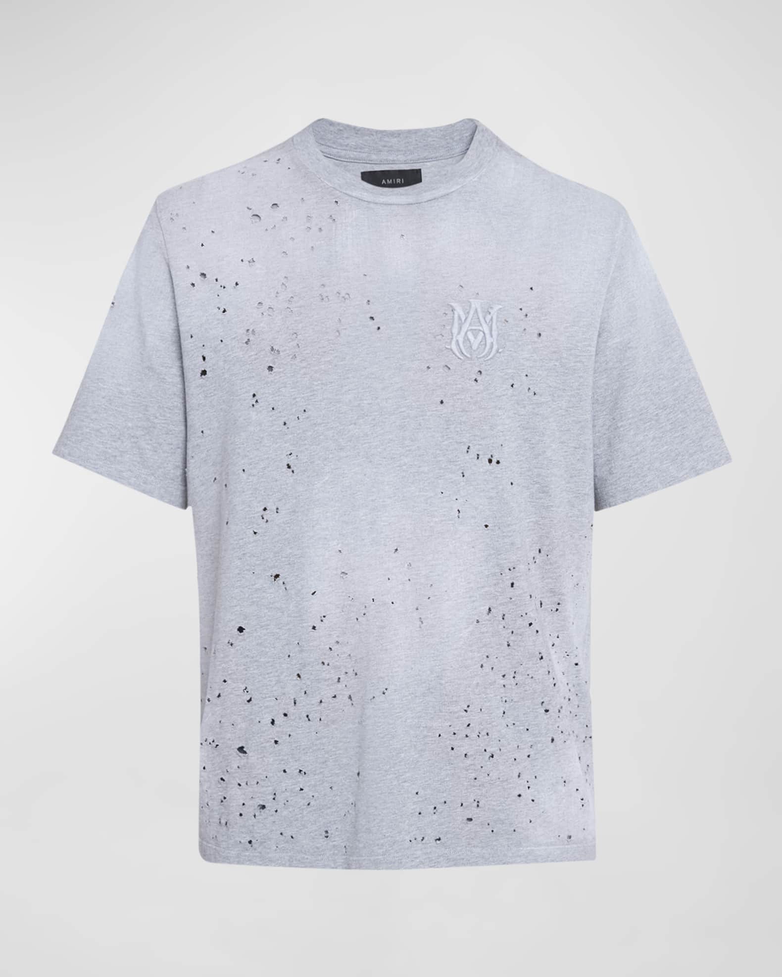 Amiri Men's MA Shotgun Embroidered T-Shirt | Neiman Marcus