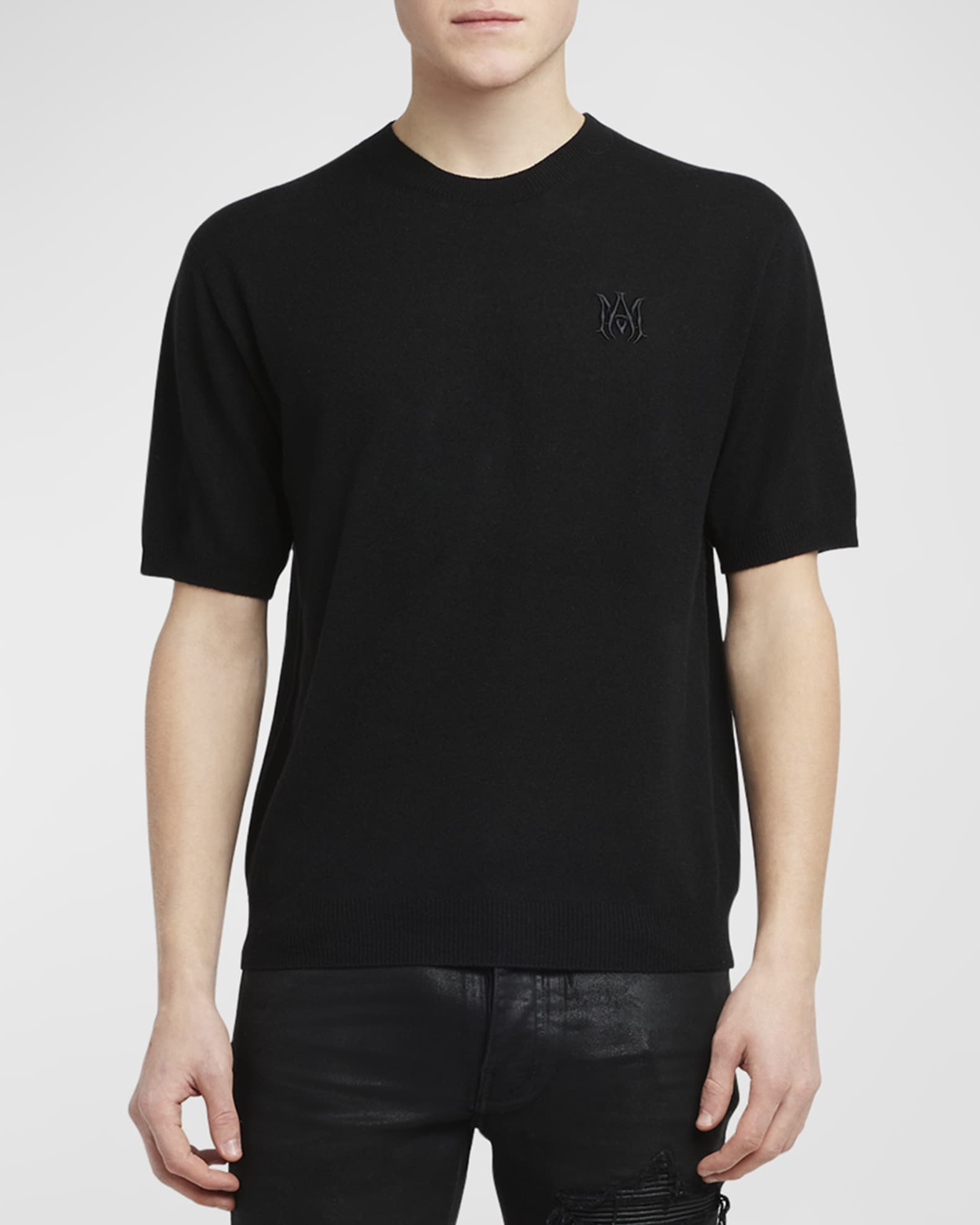 2024人気の MA Men's Amiri Knit Marcus Neiman | T-Shirt トップス