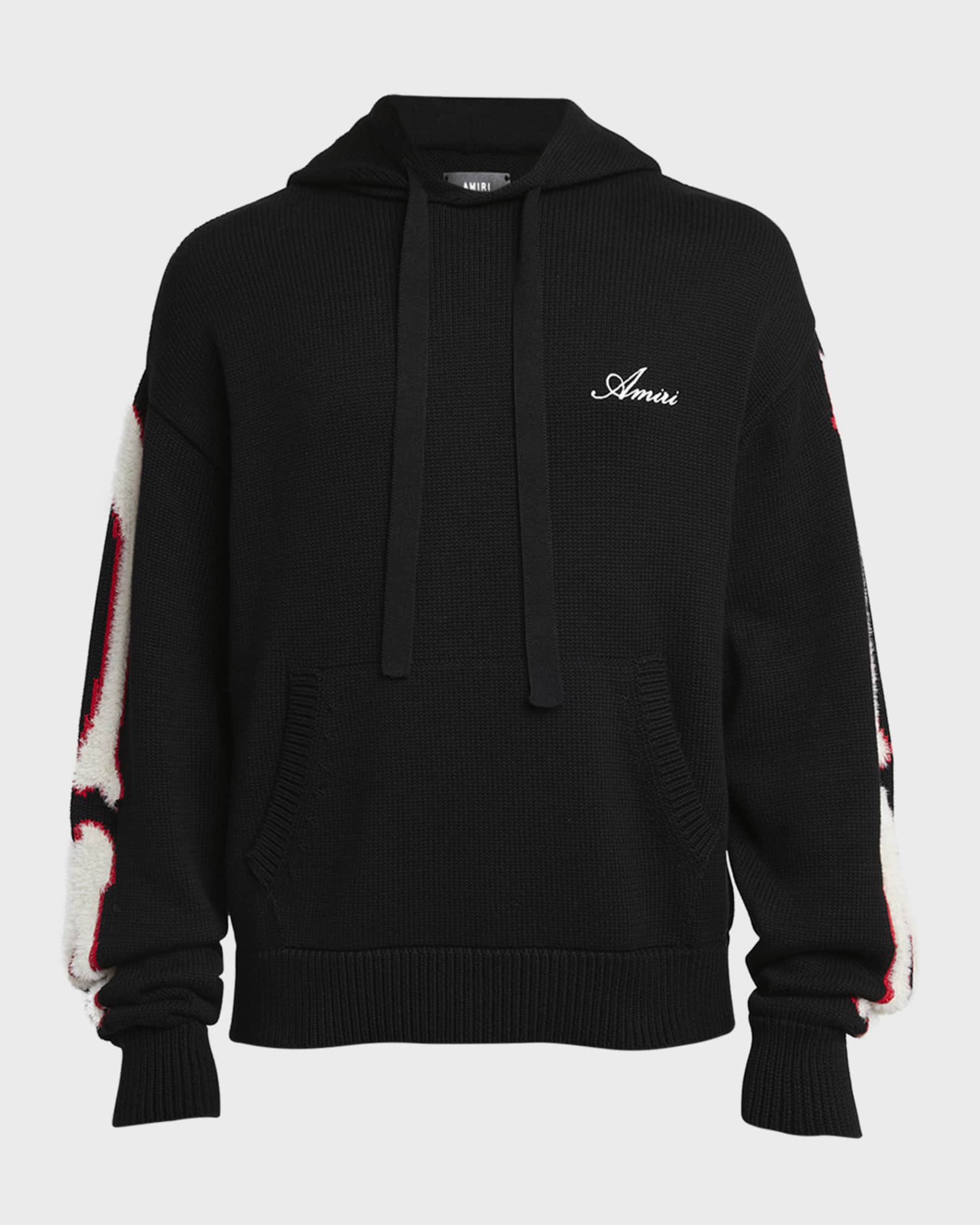 Amiri Bones Hoodie Black L