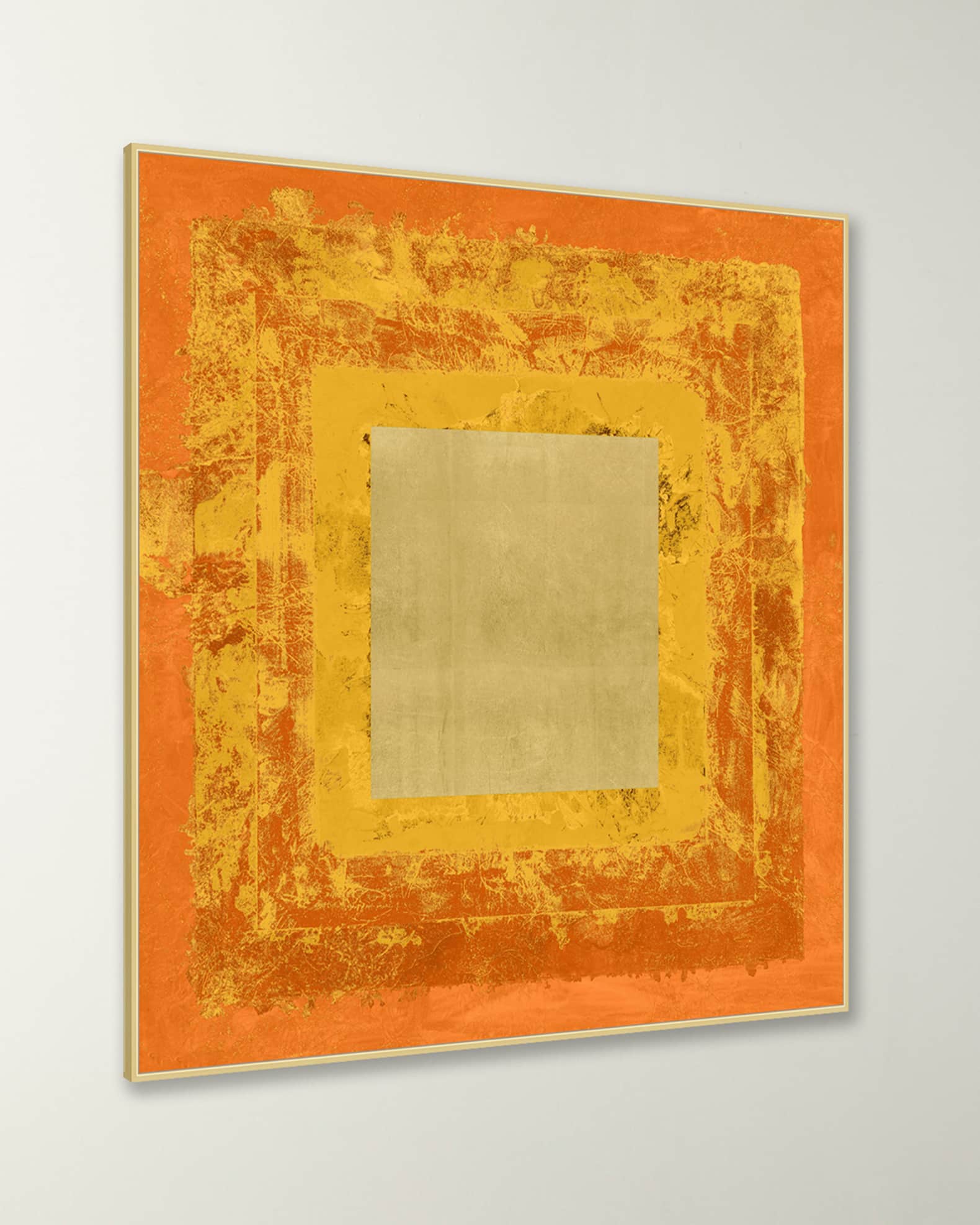 "Flaming Construction 1" Framed Giclee 1