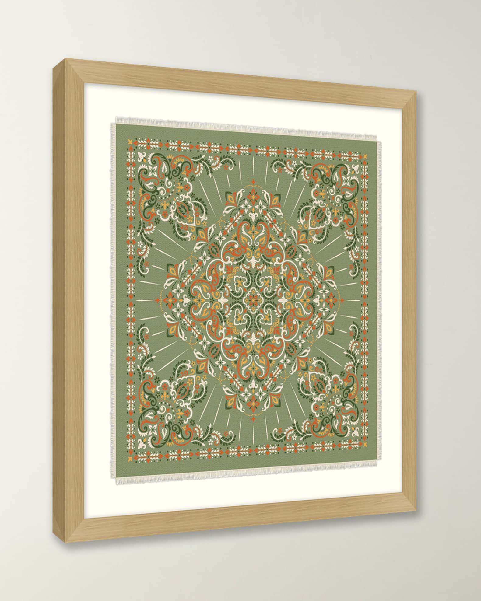 "Bandana Collection 1" Framed Giclee 1
