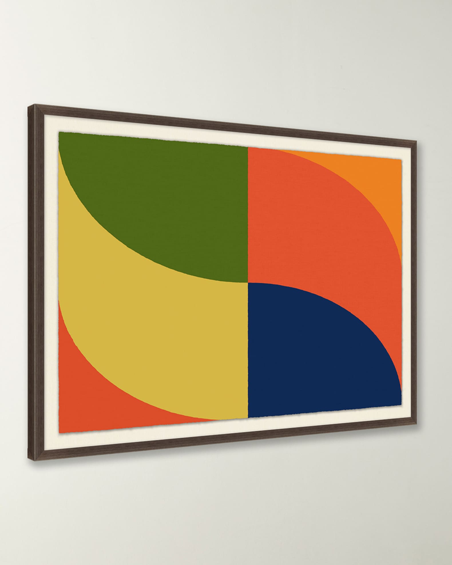"Mod Pinwheel" Framed Giclee 1