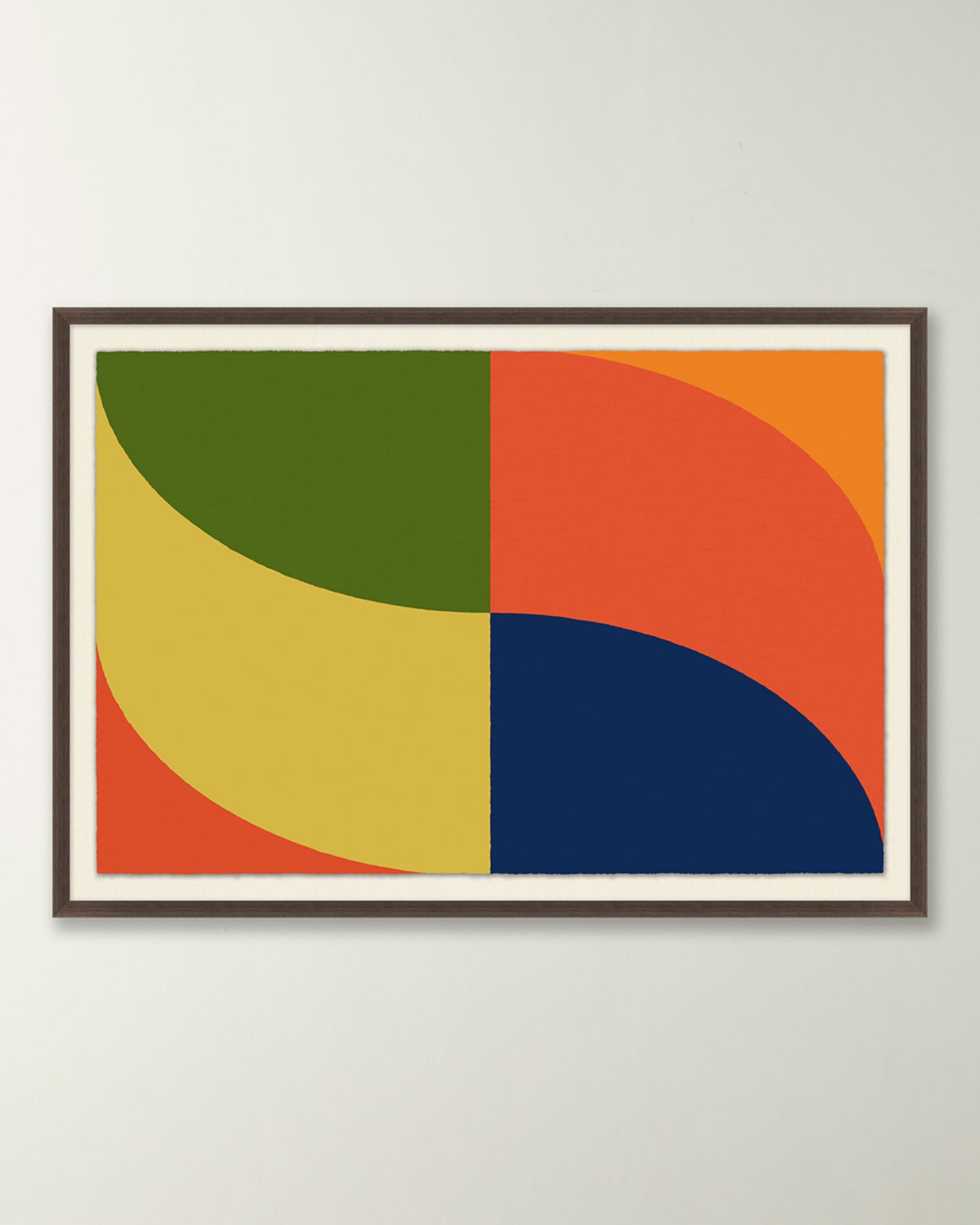 "Mod Pinwheel" Framed Giclee 0