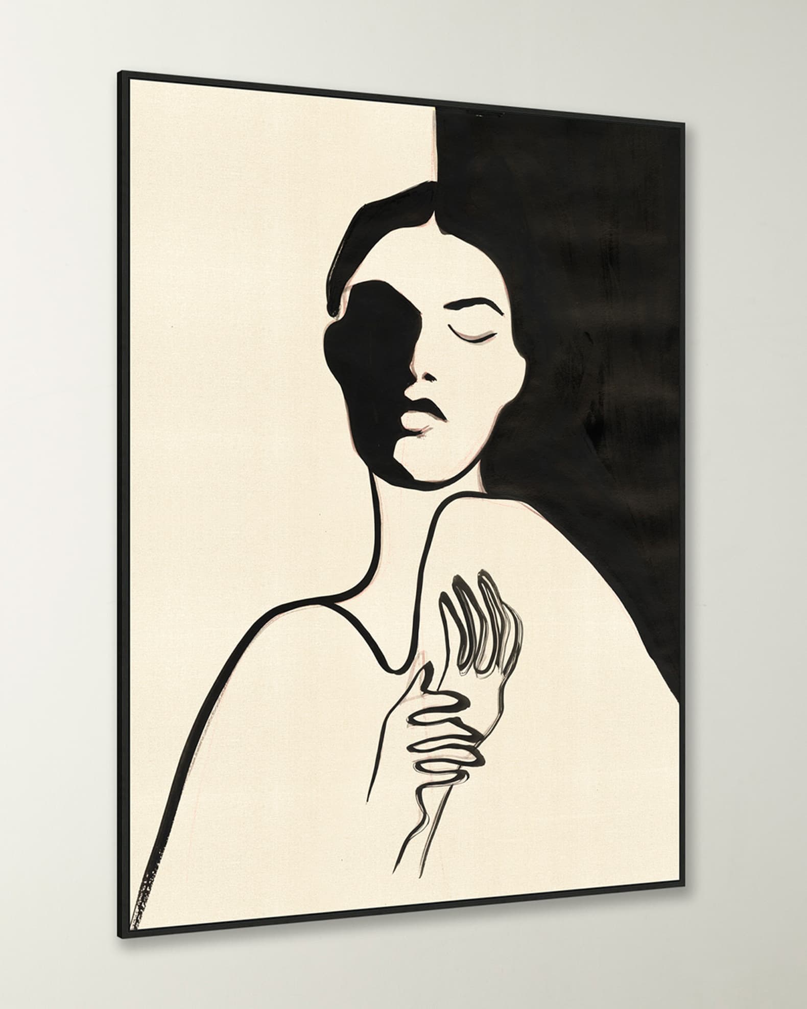 "Morning Stretch" Framed Giclee 1