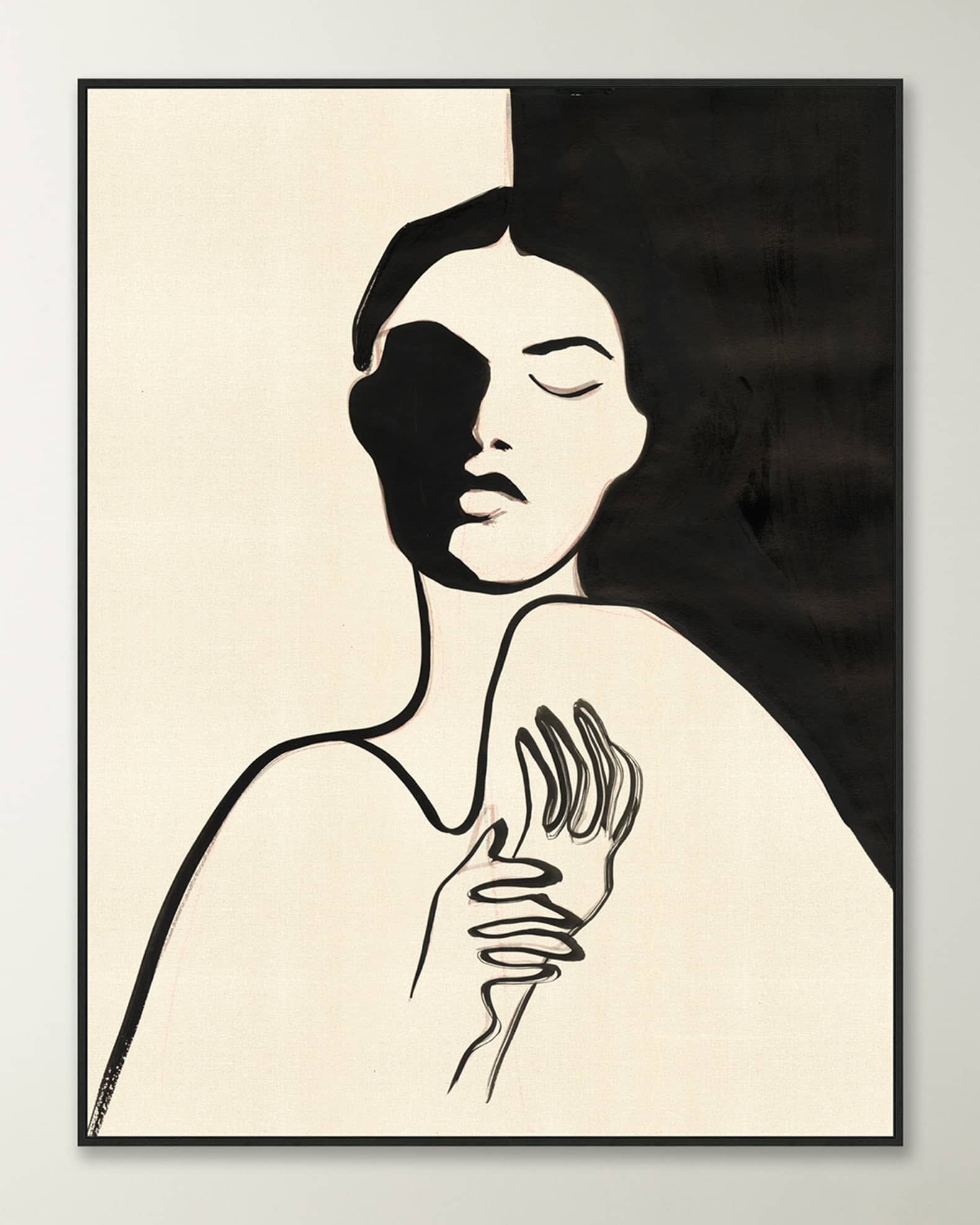 "Morning Stretch" Framed Giclee 0
