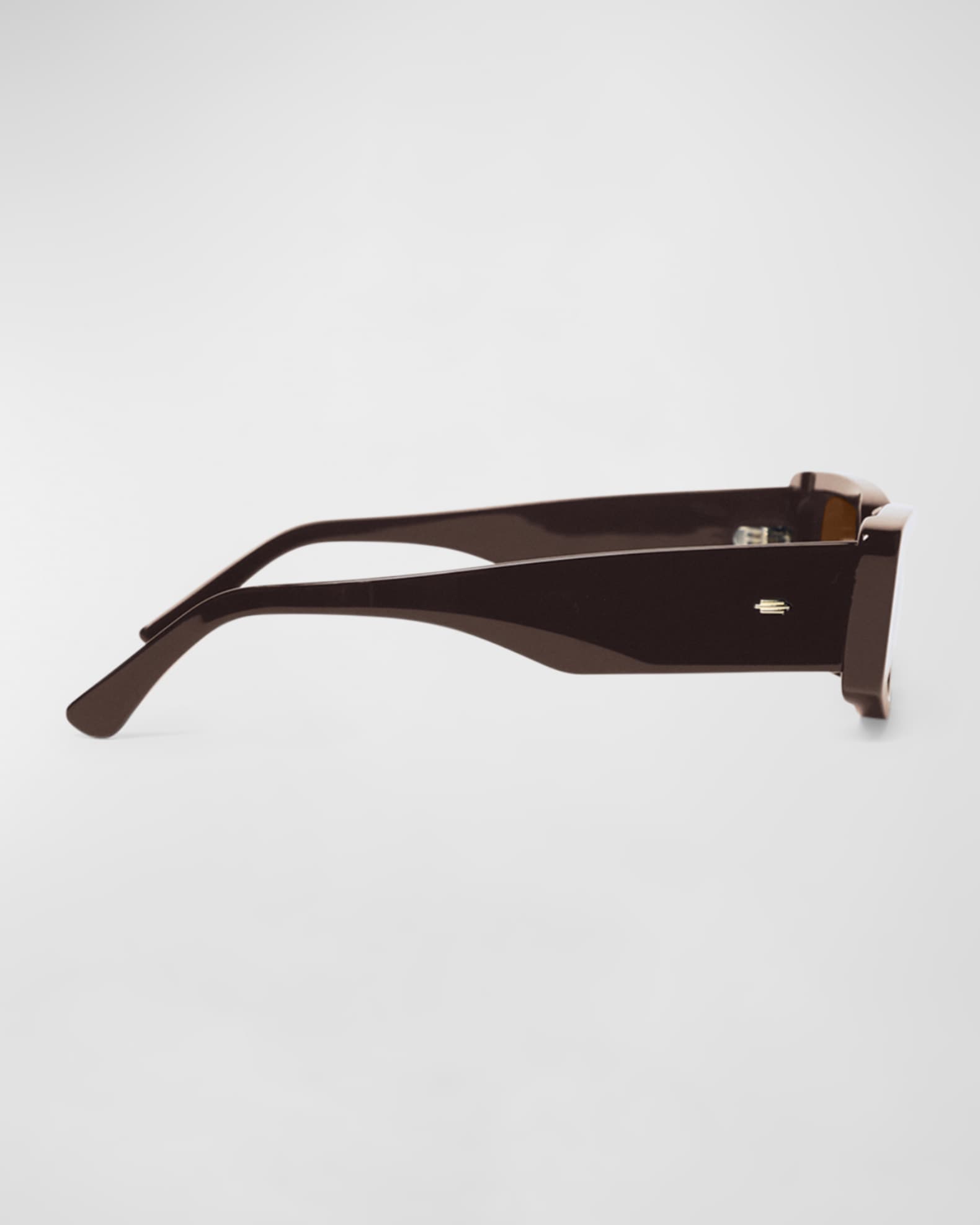 Concept 2 Brown Acetate Cat-Eye Sunglasses  1