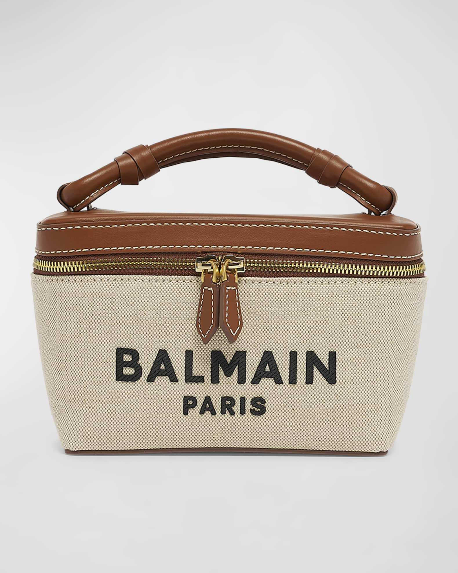 B Army Vanity Top-Handle Bag in Canvas 0