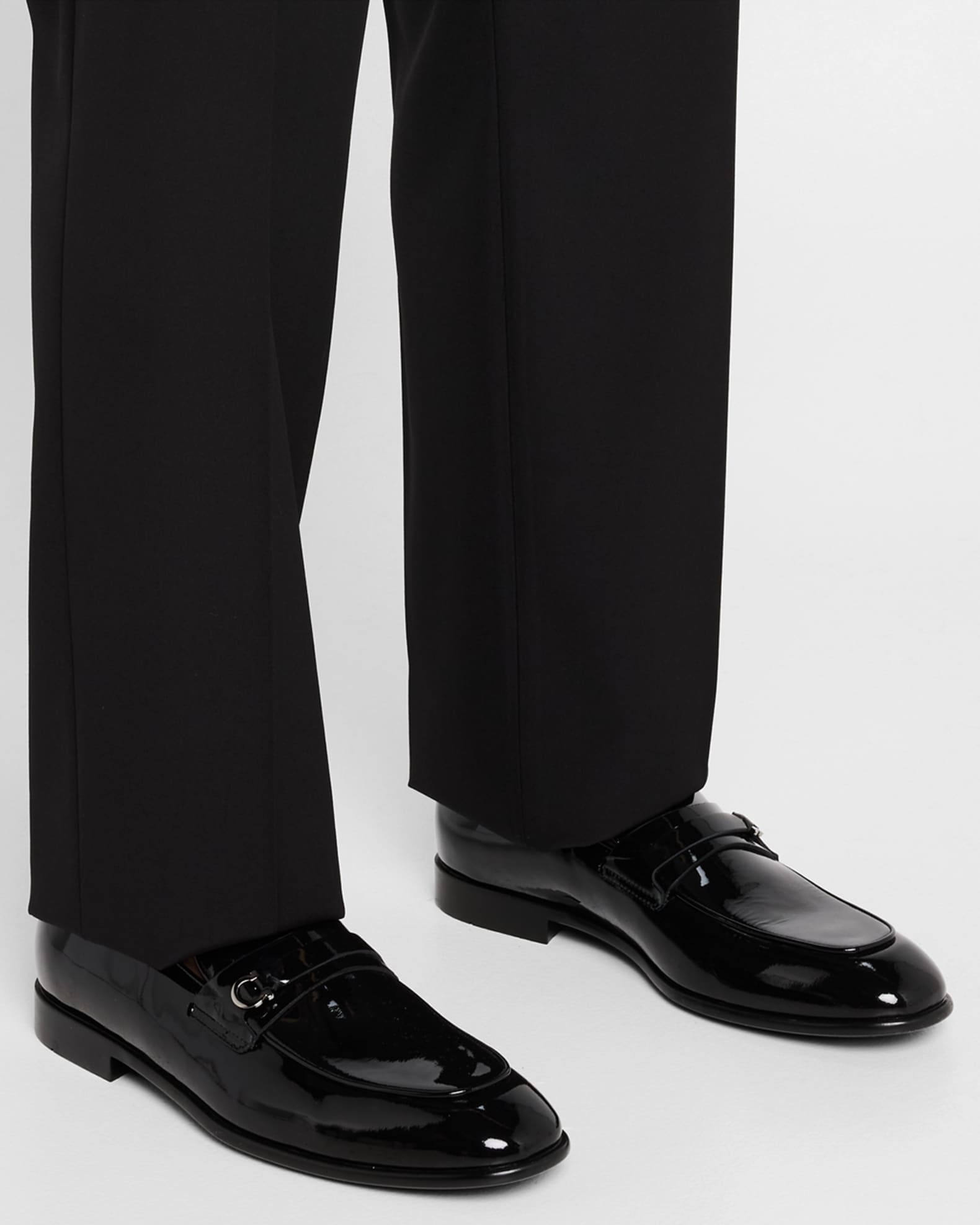 Men's Desio Patent Leather Penny Loafers 1