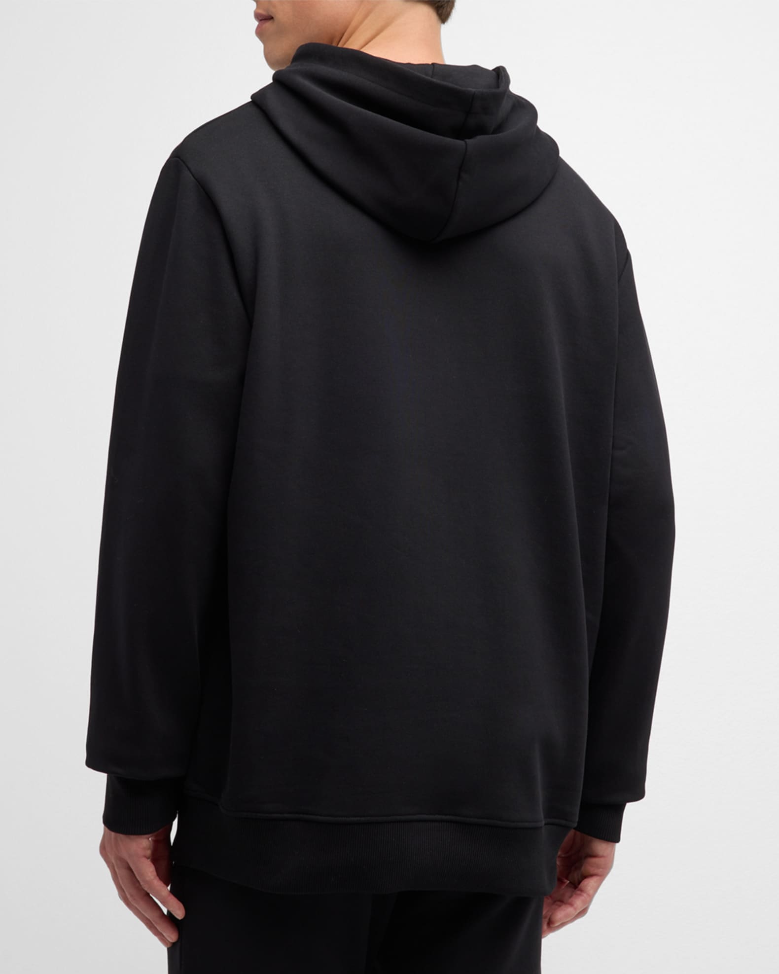 Balmain Men s Signature Relaxed Hoodie Neiman Marcus