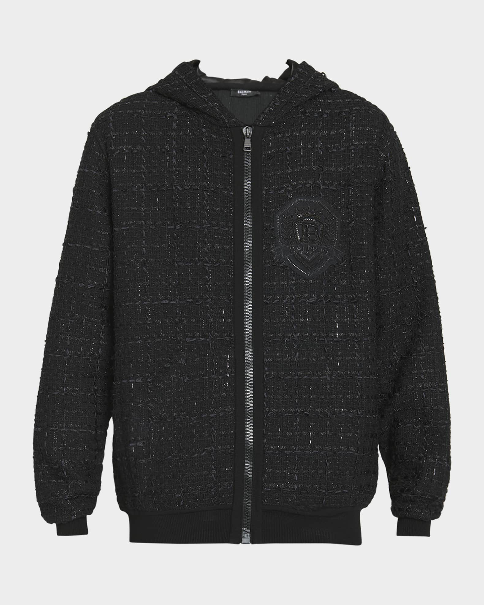 Balmain zip hoodie deals