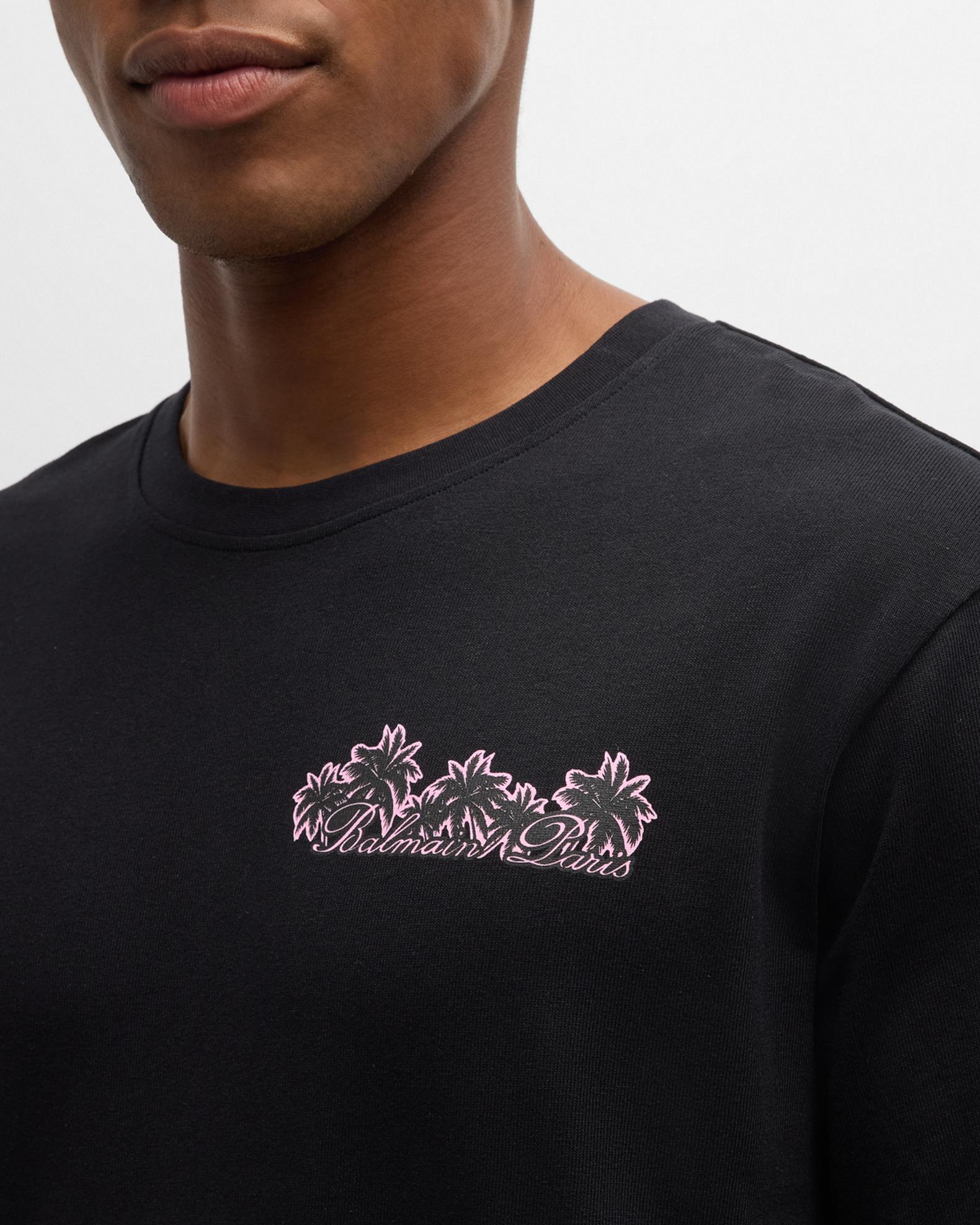 Balmain Paris Cropped T-Shirt