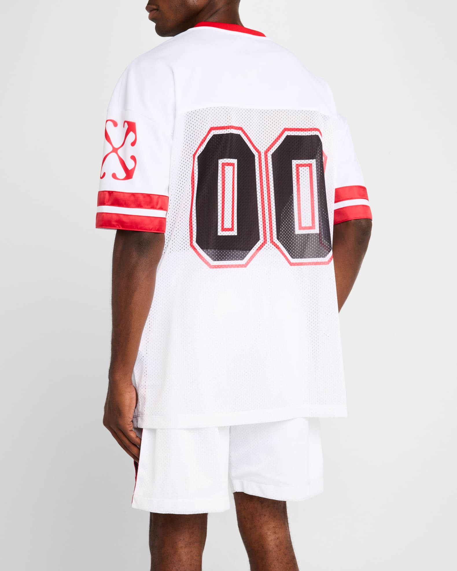 Off white mesh shirt hot sale