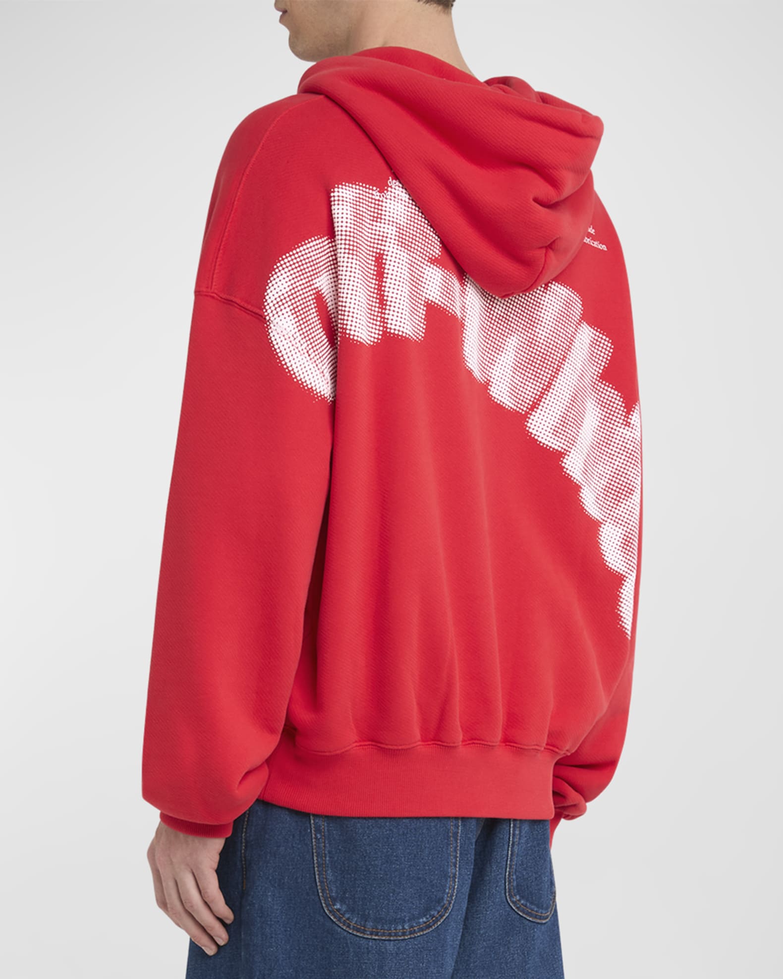 Men s 3D Logo Oversized Hoodie