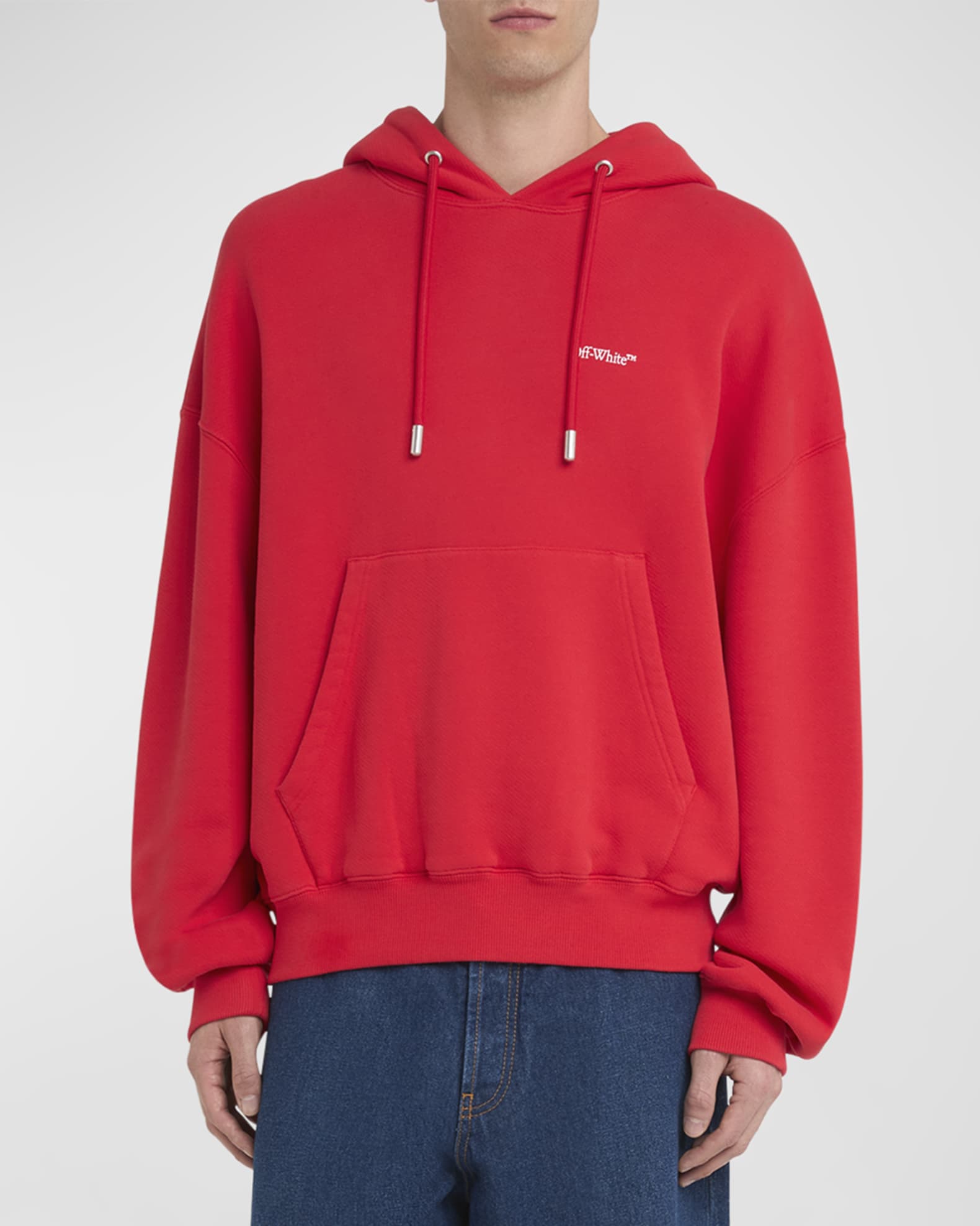 Men s 3D Logo Oversized Hoodie