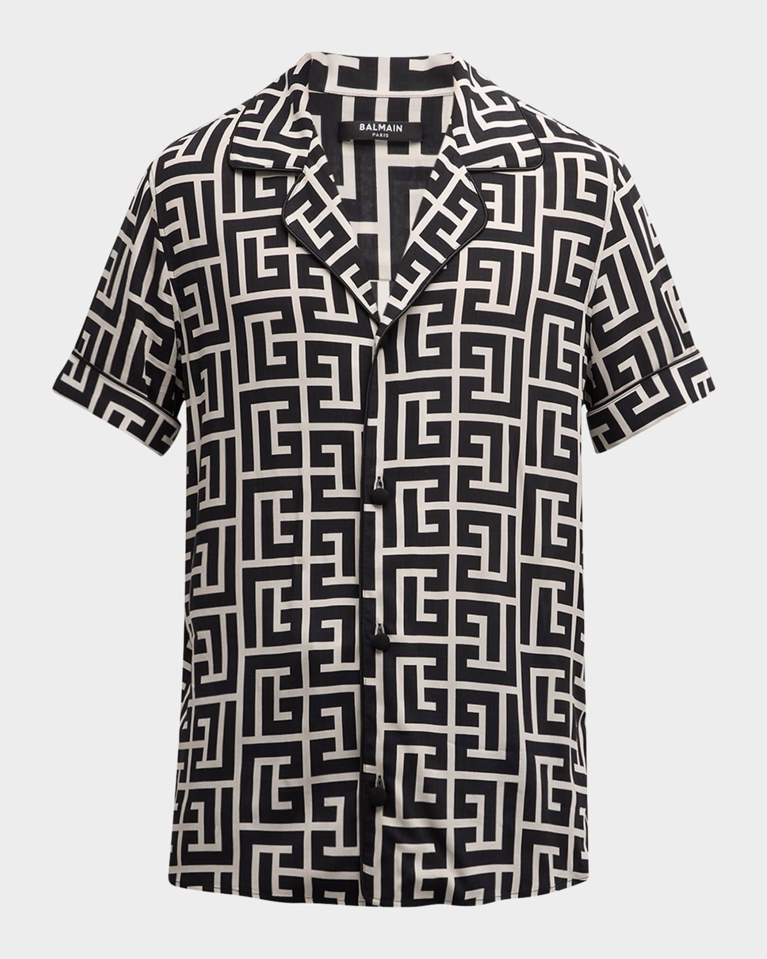 Men's Monogram Pajama Shirt 0