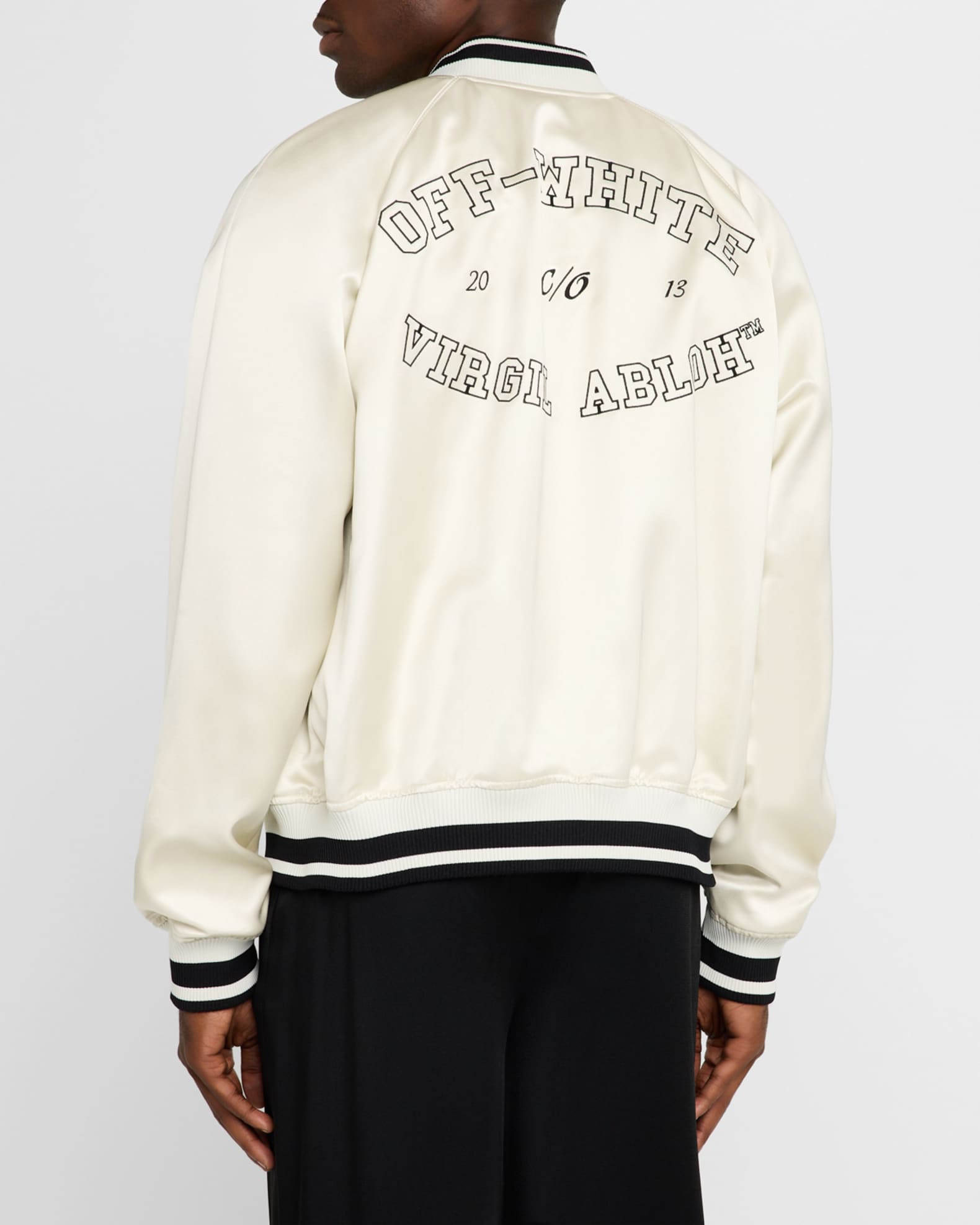Men's College Sateen Souvenir Jacket