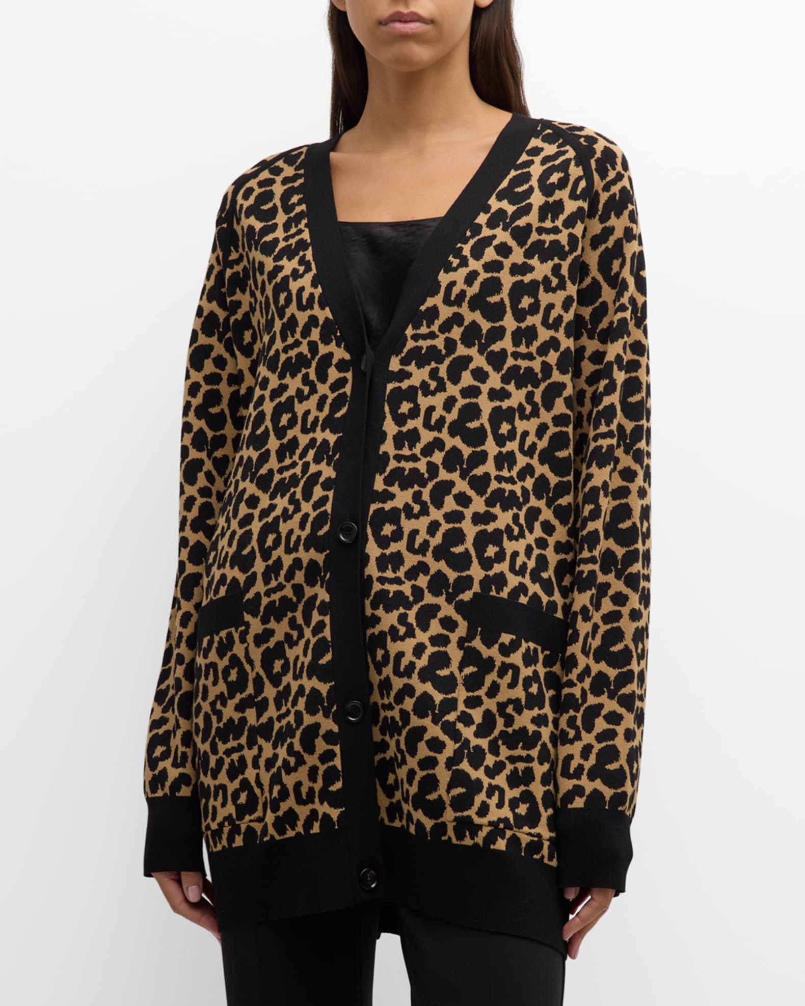 Max mara leopard sweater hot sale