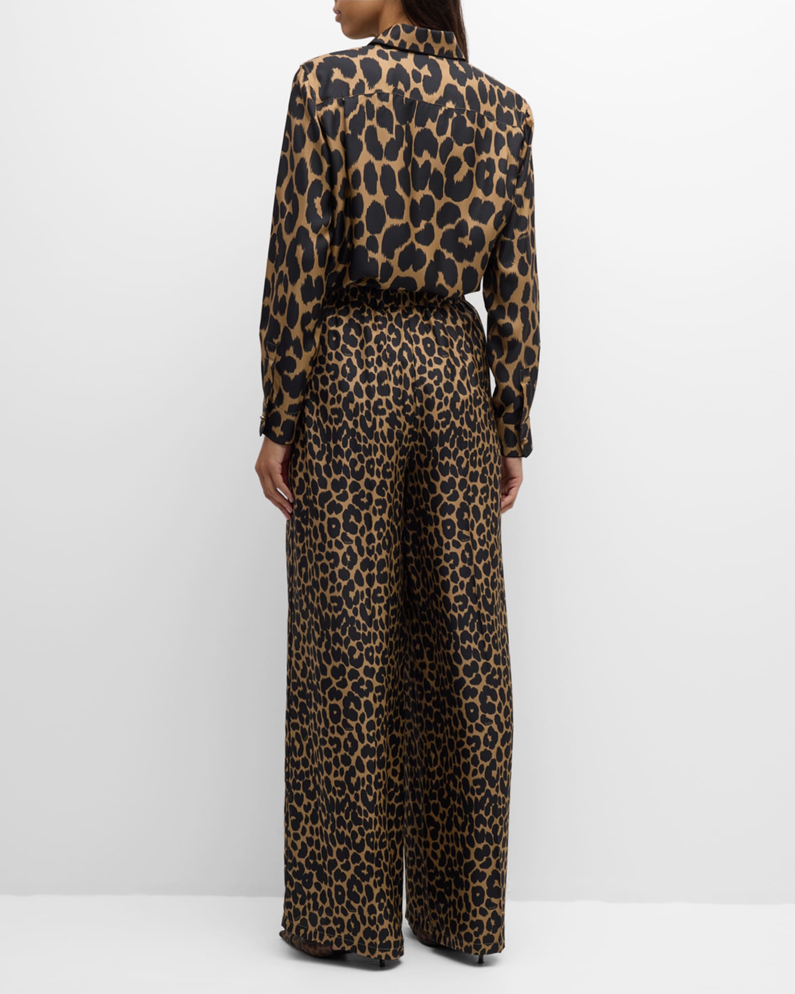 Animal print trousers next clearance