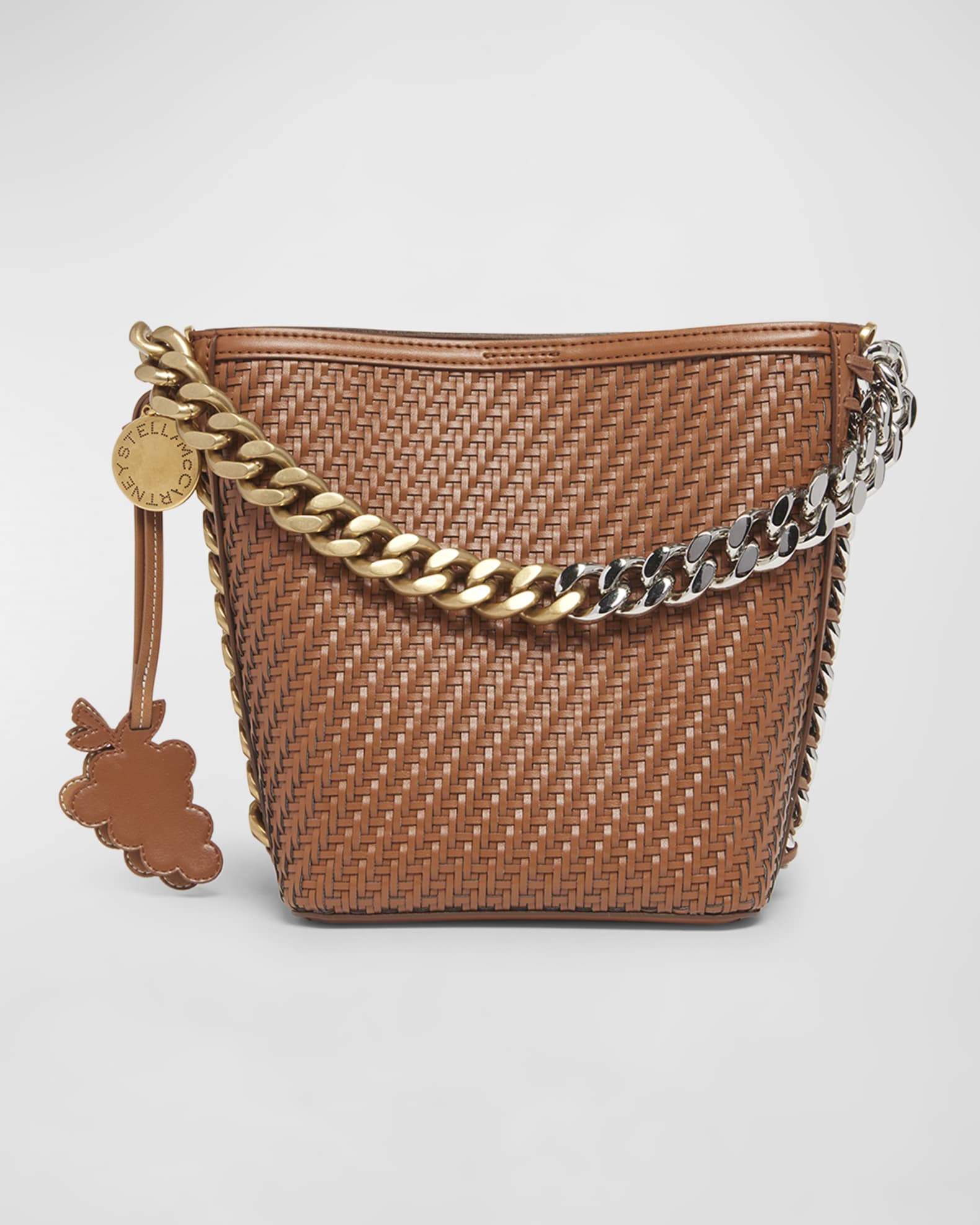 Bucket bag woven discount